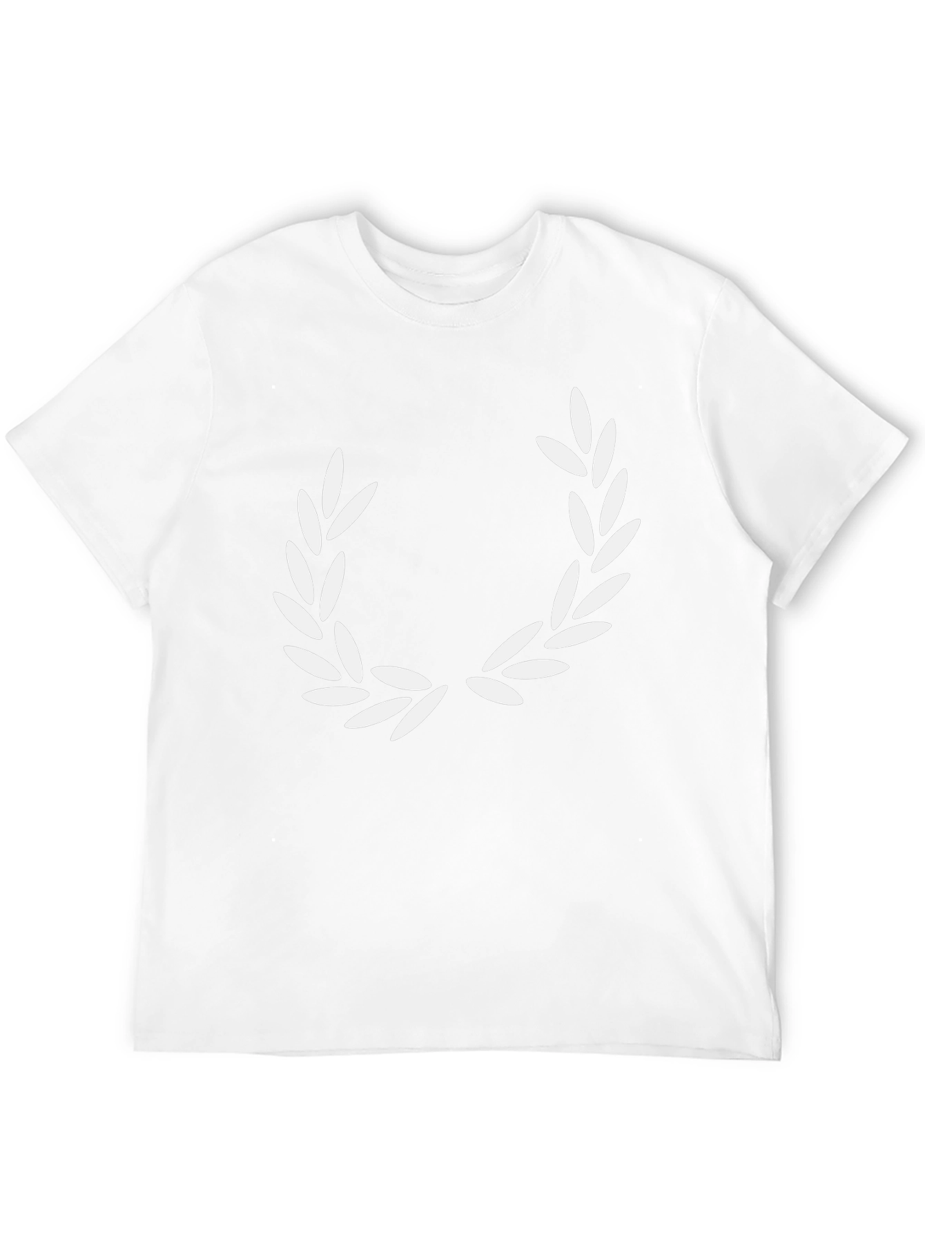 Laurel Wreath Graphic Black T-Shirt