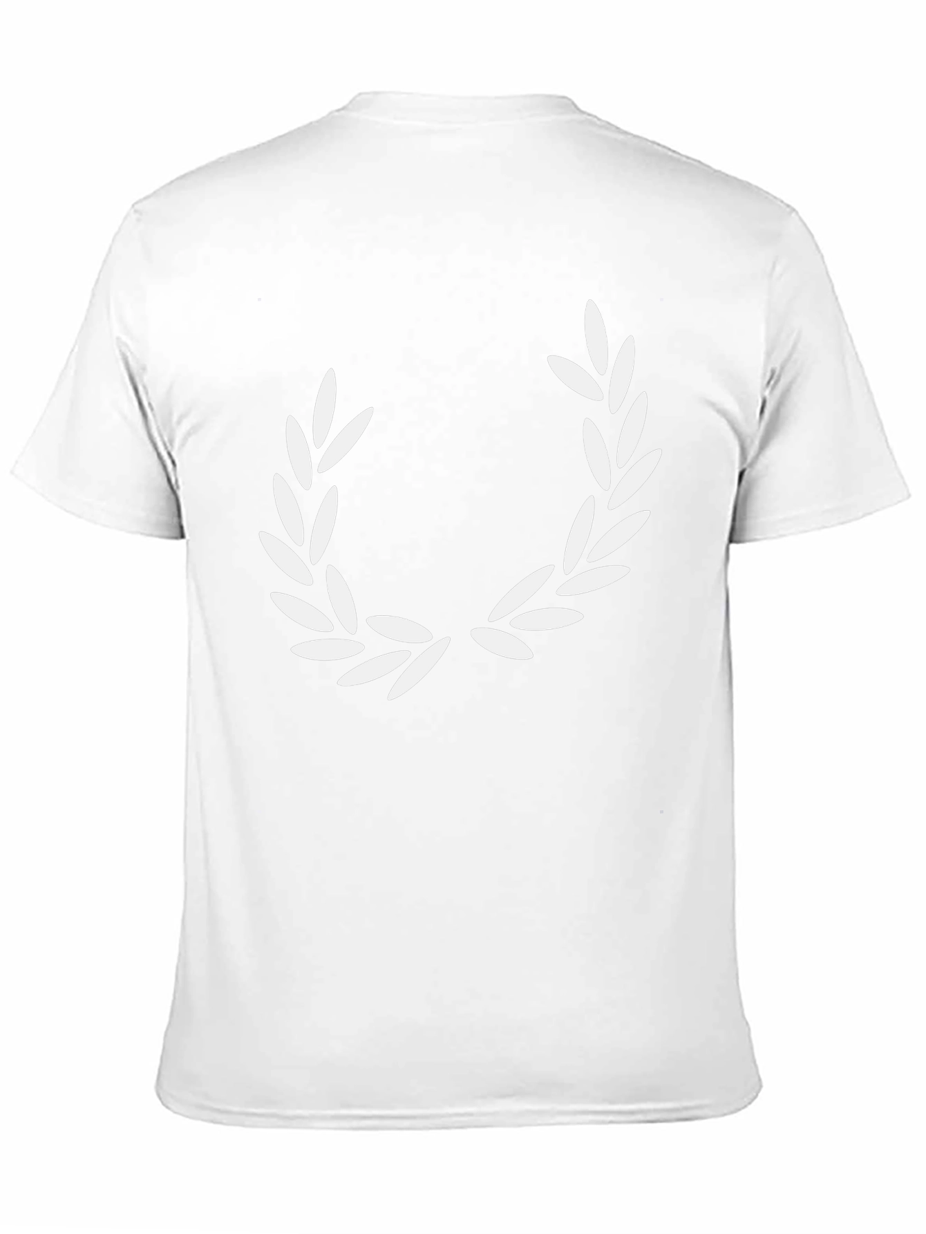 Laurel Wreath Graphic Black T-Shirt