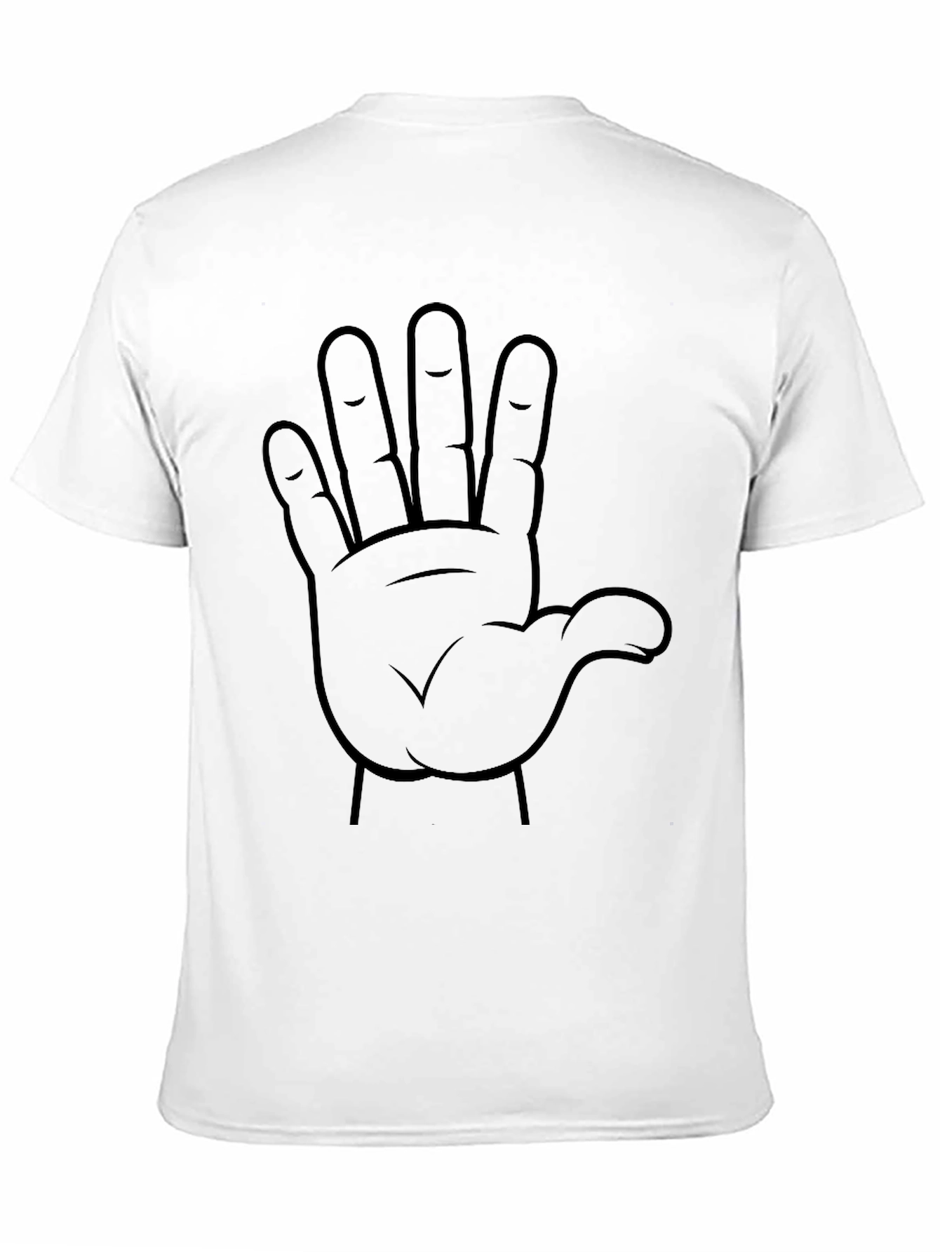 Live Long and Prosper Black Graphic Tee