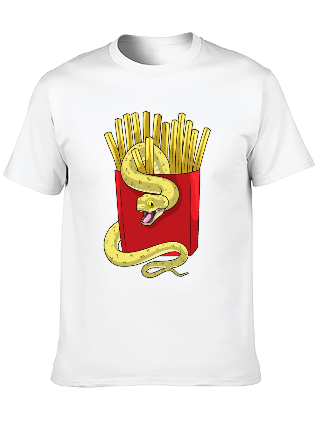 Snake in Fries T-Shirt