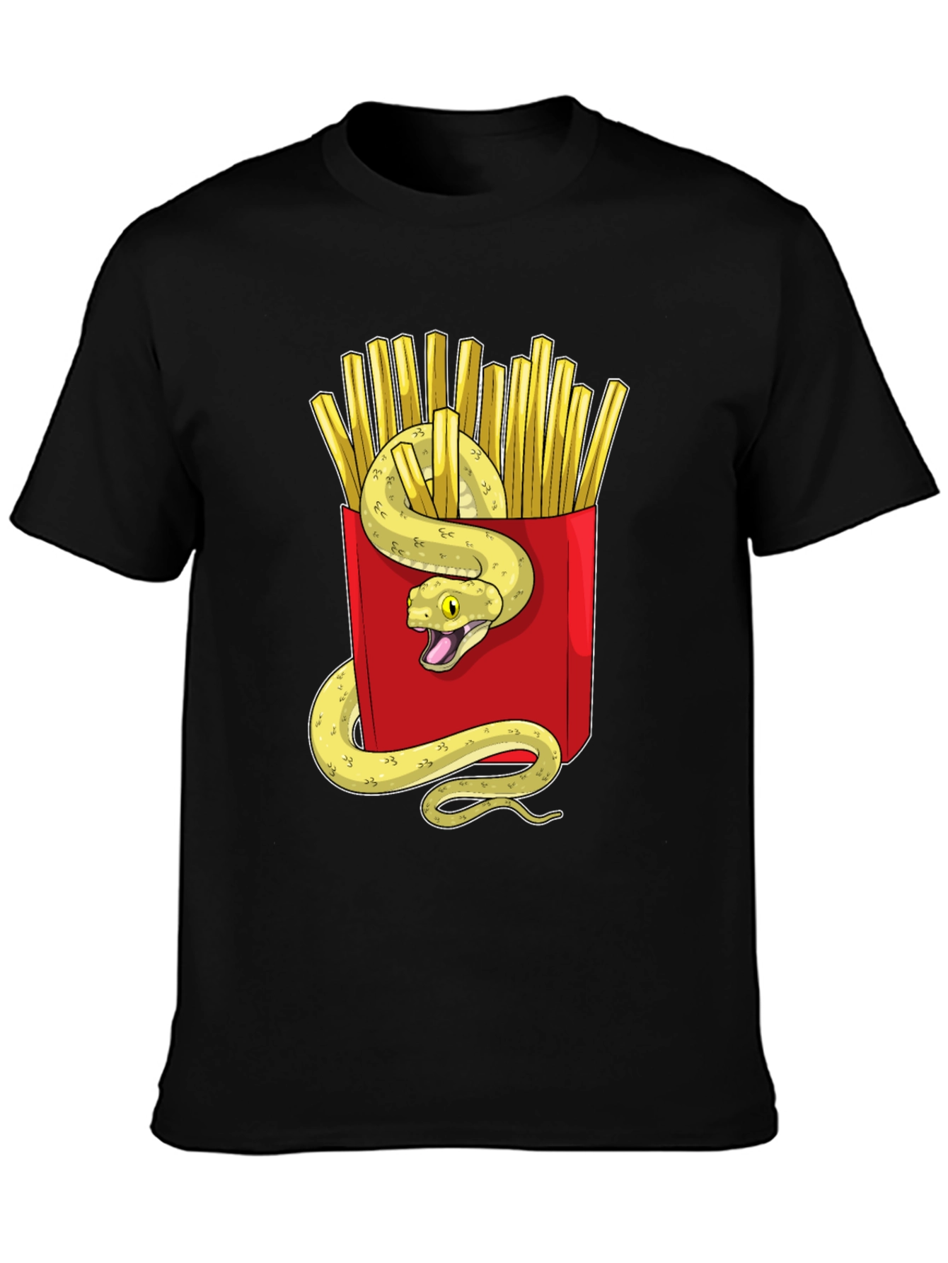 Snake in Fries T-Shirt