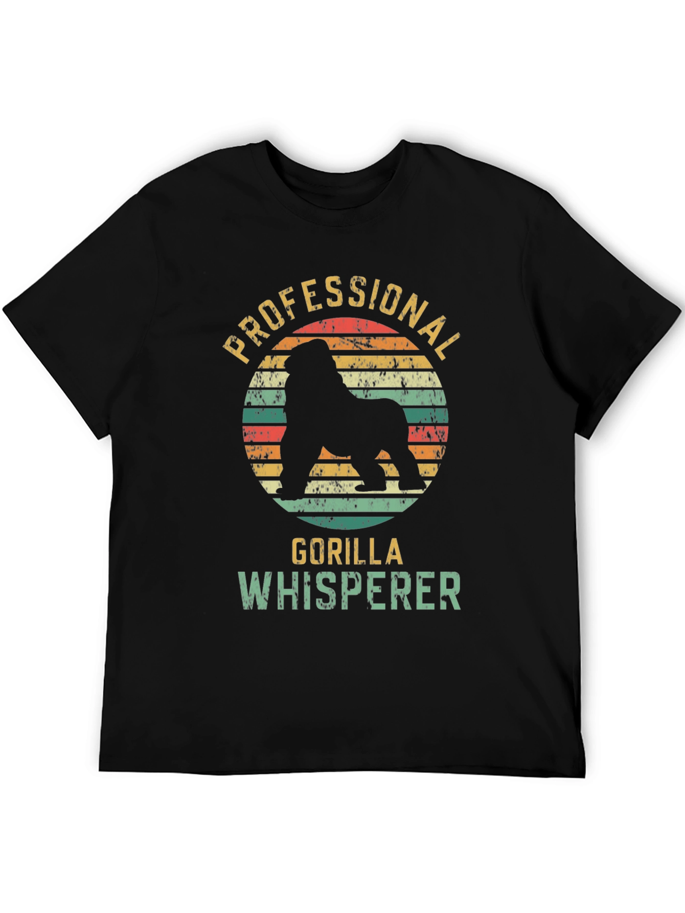 Professional Gorilla Whisperer Graphic T-Shirt