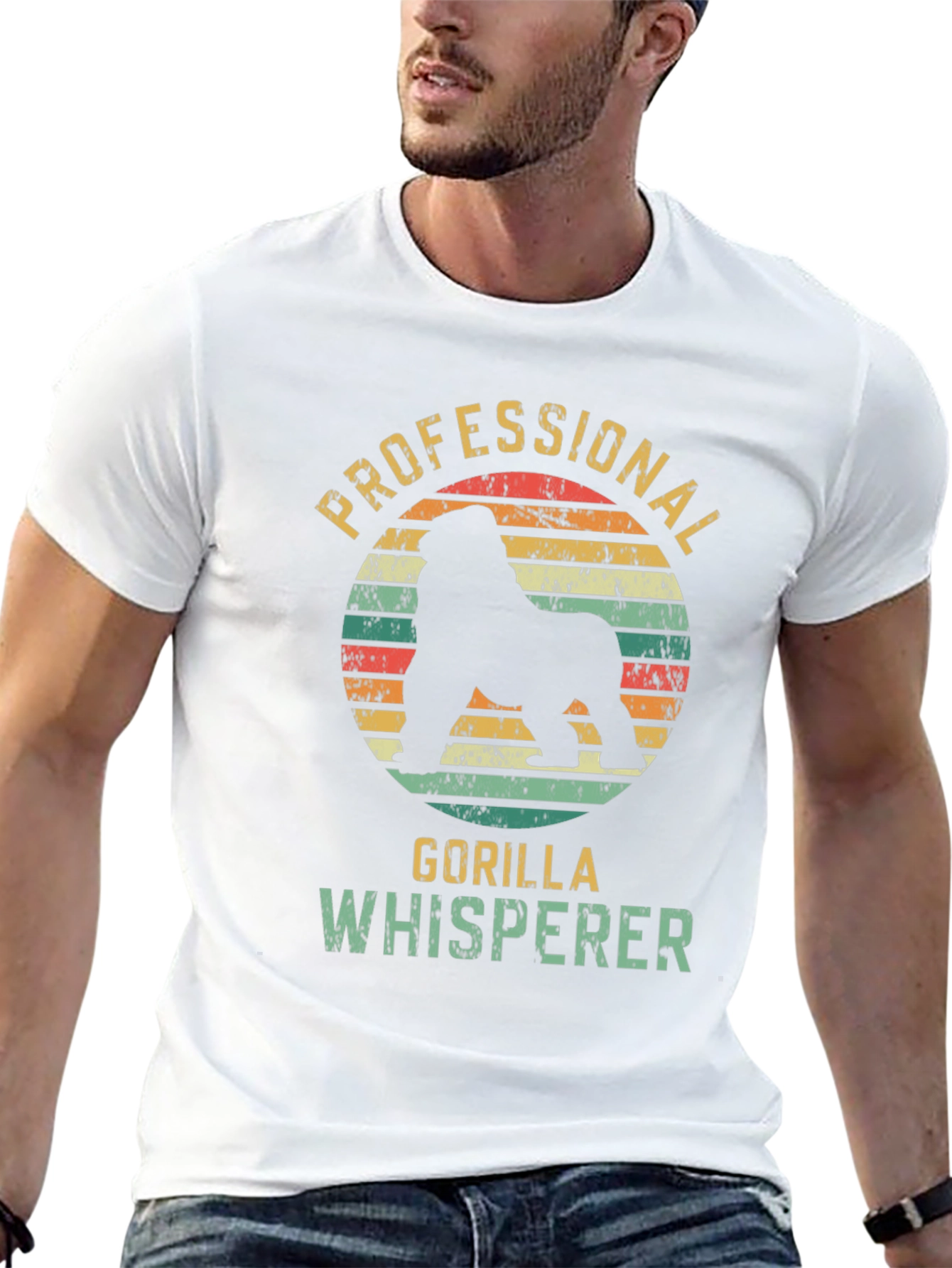 Professional Gorilla Whisperer Graphic T-Shirt
