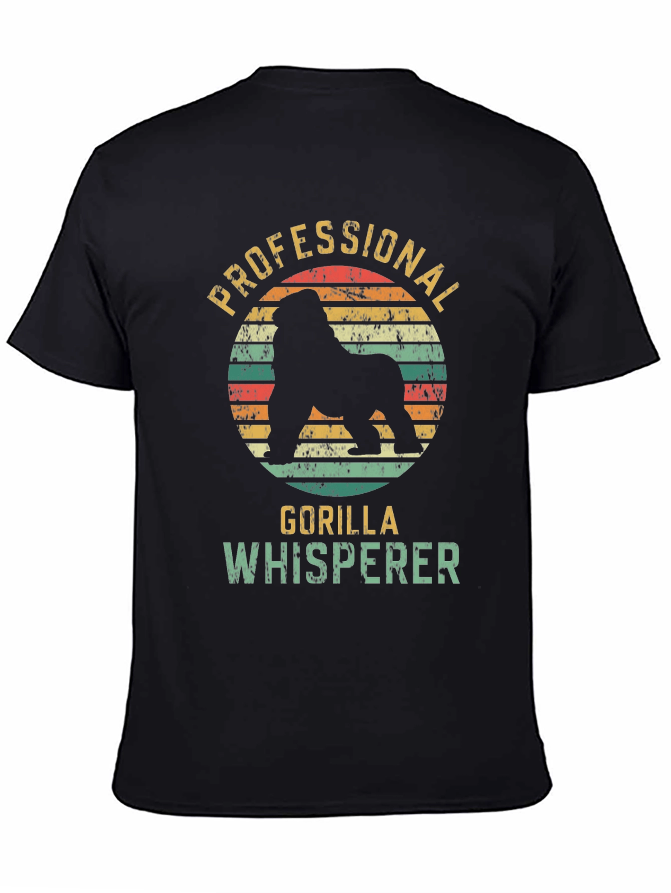 Professional Gorilla Whisperer Graphic T-Shirt