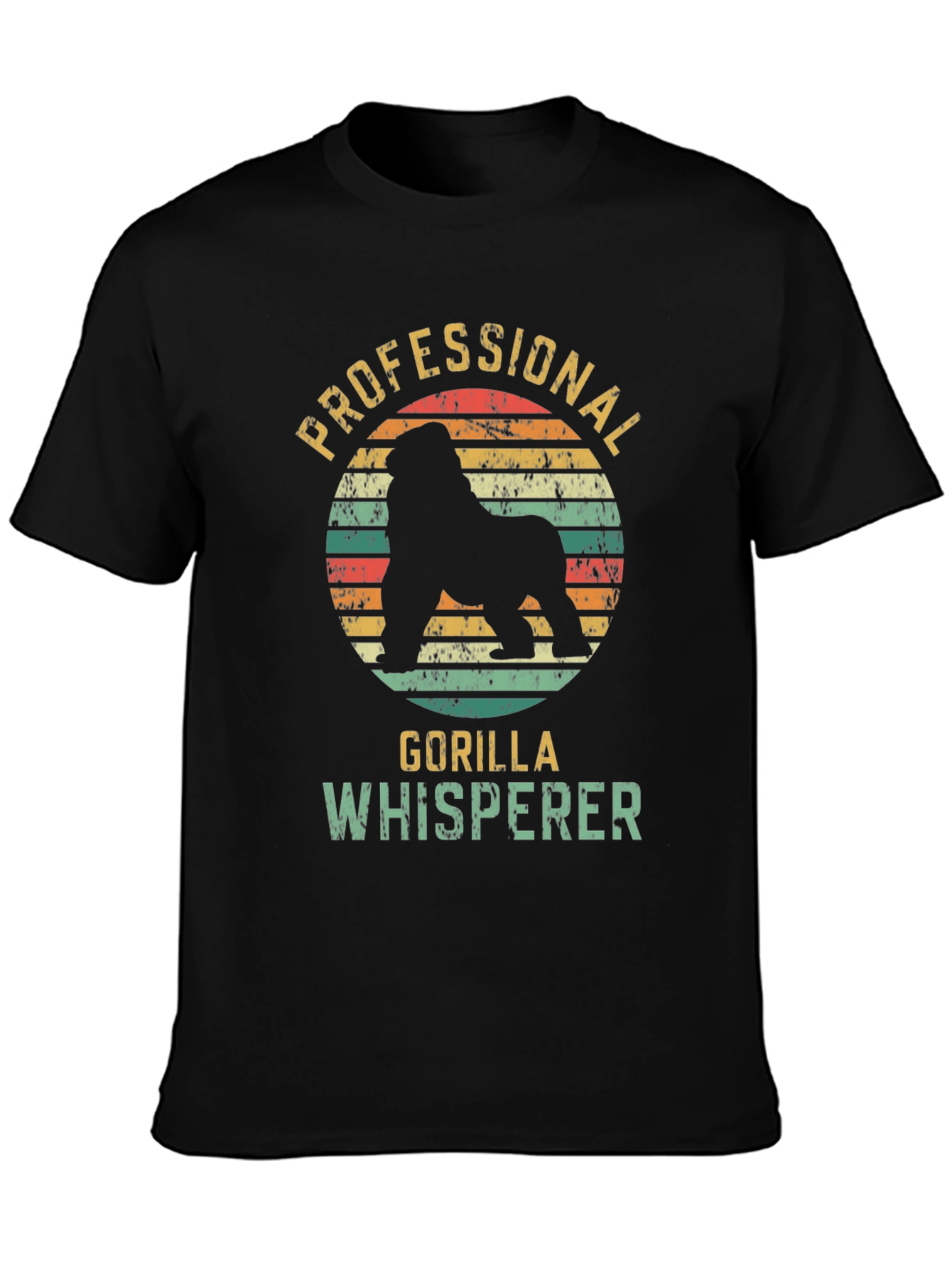 Professional Gorilla Whisperer Graphic T-Shirt