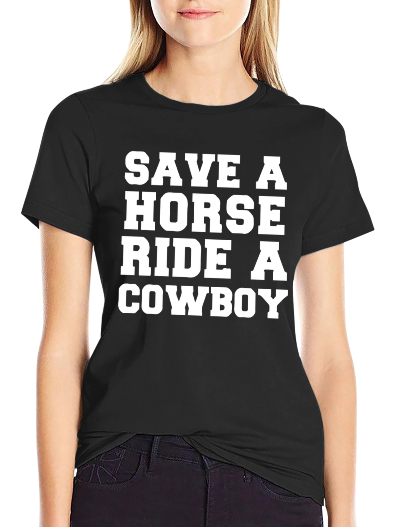 Save a Horse Ride a Cowboy T-Shirt