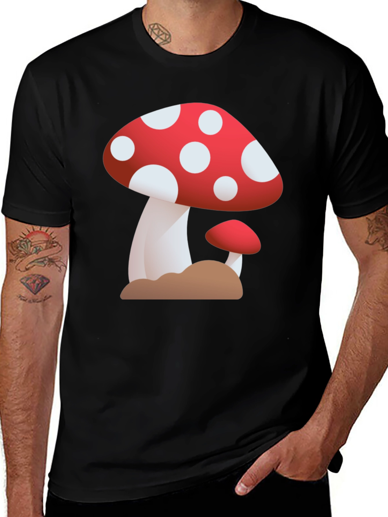 Mushroom Graphic Tee - Fun & Unique Design