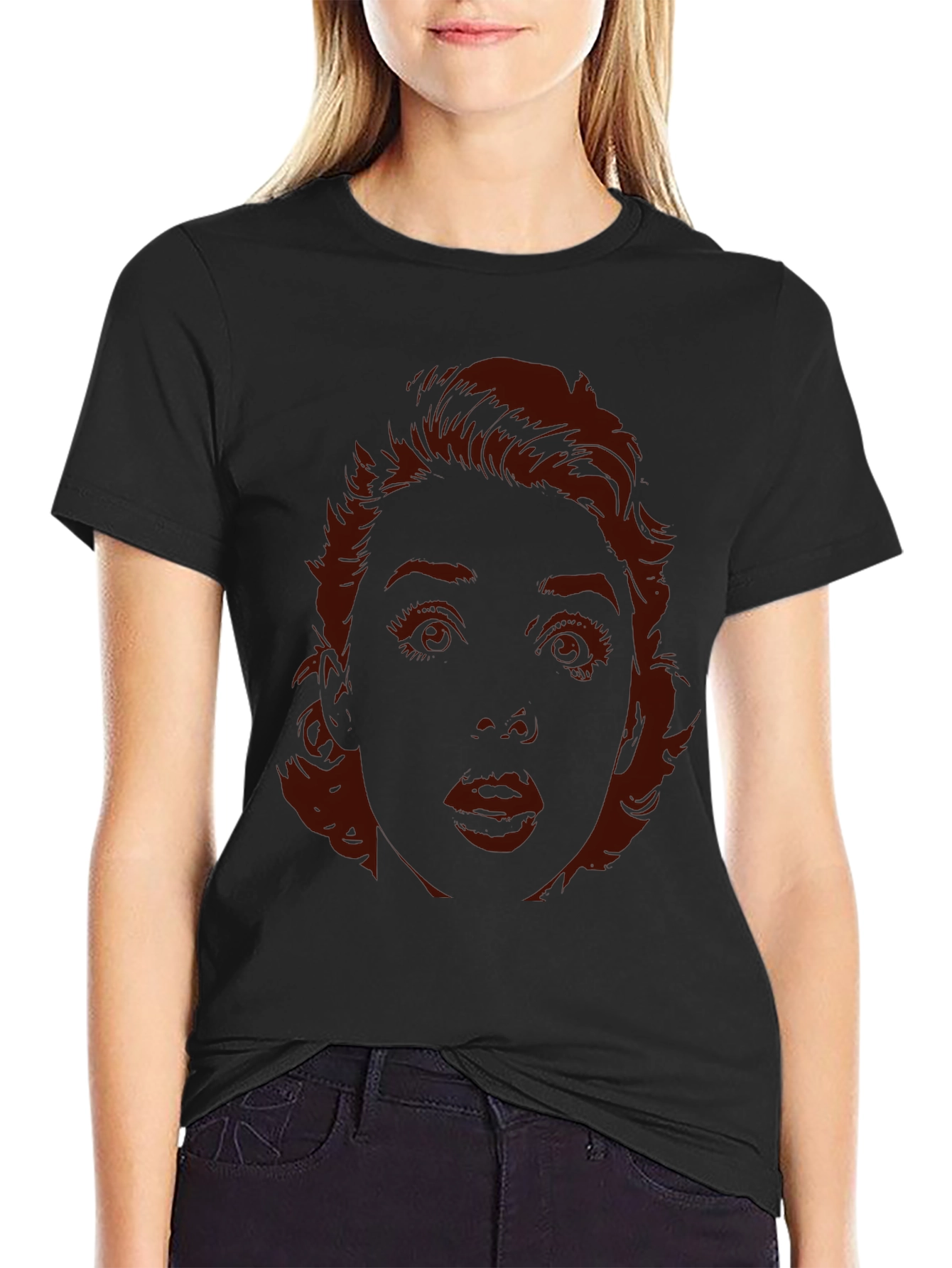 Marilyn Monroe Portrait Graphic Tee - Classic Style