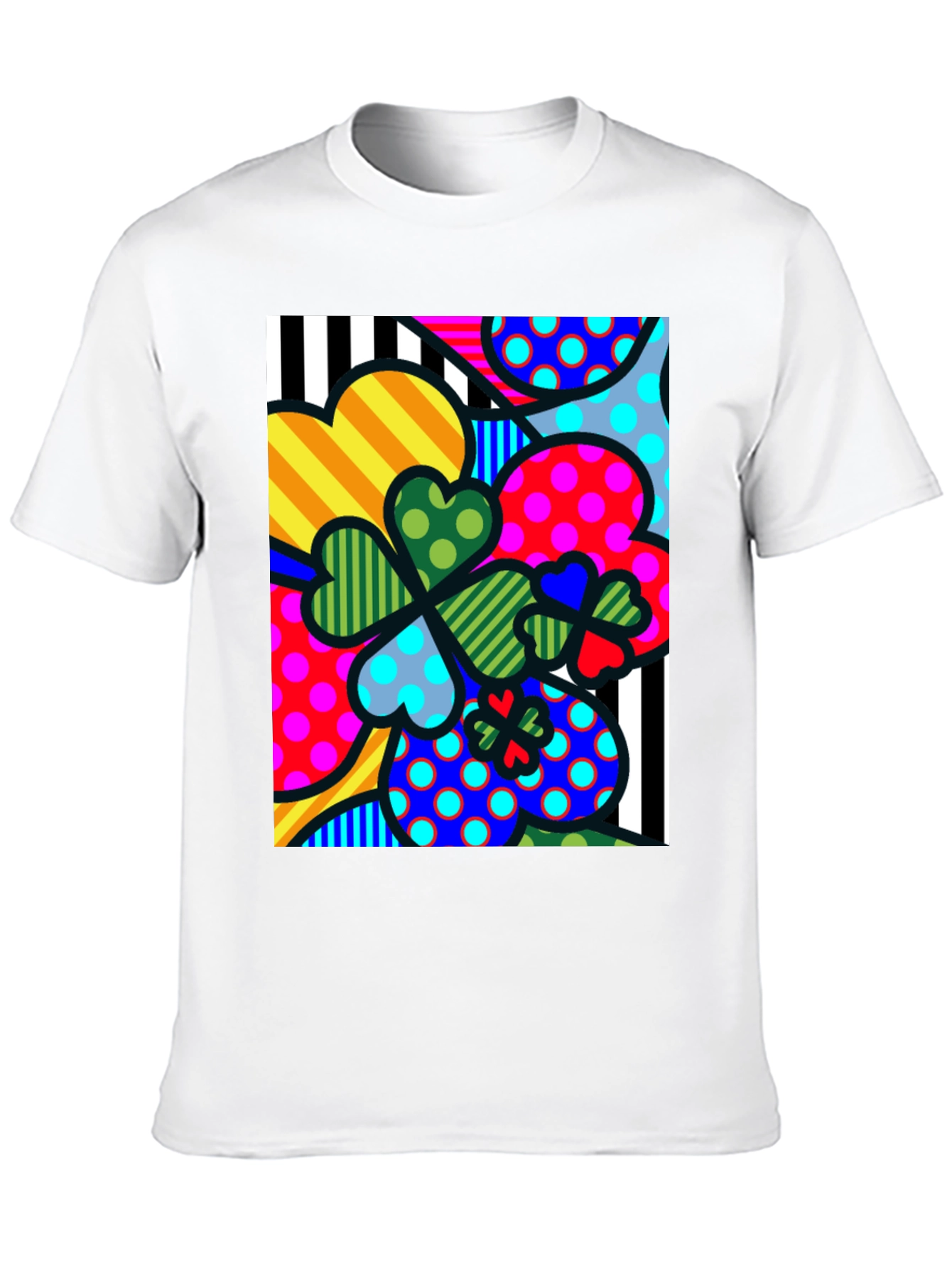 Funky Lucky Black T-Shirt
