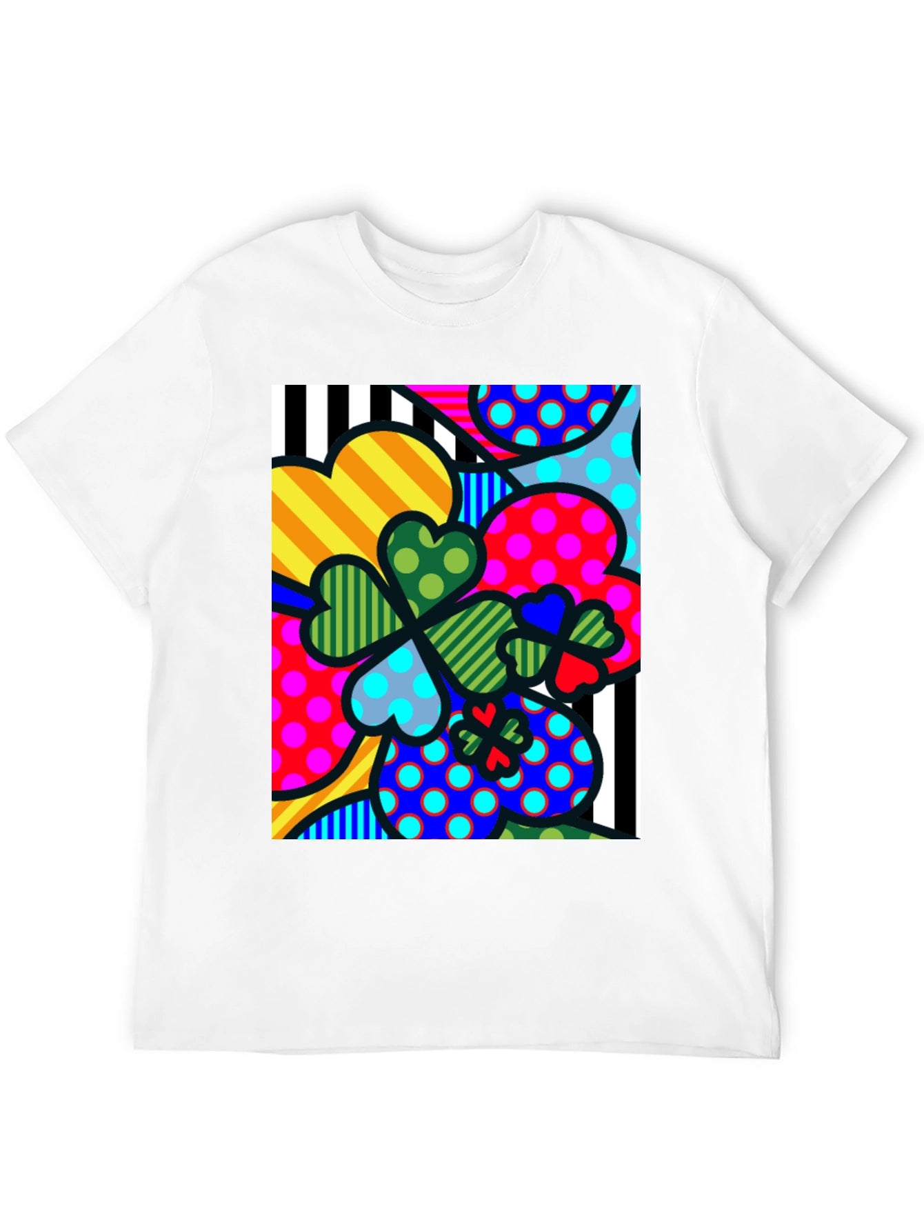 Funky Lucky Black T-Shirt