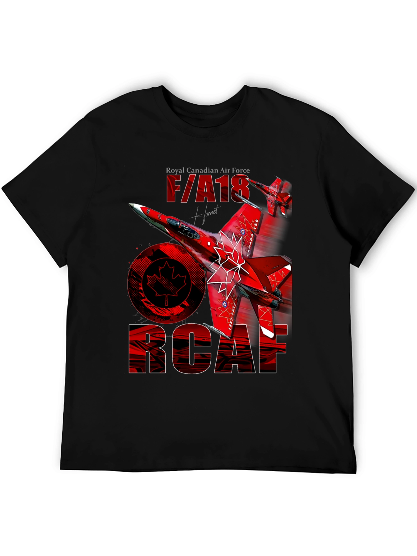 Royal Canadian Air Force F/A 18 T-Shirt