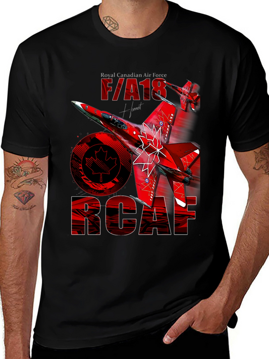 Royal Canadian Air Force F/A 18 T-Shirt