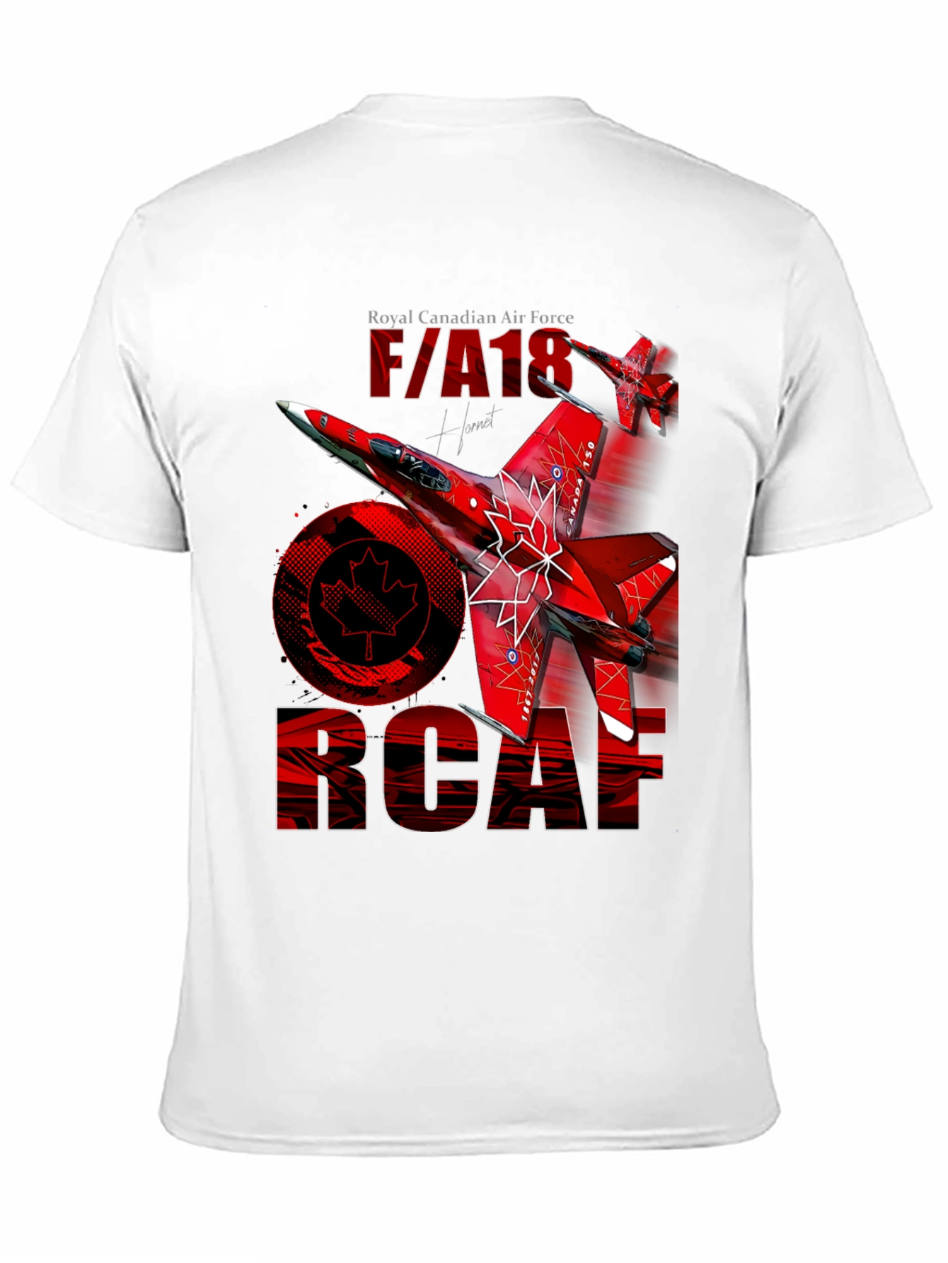 Royal Canadian Air Force F/A 18 T-Shirt