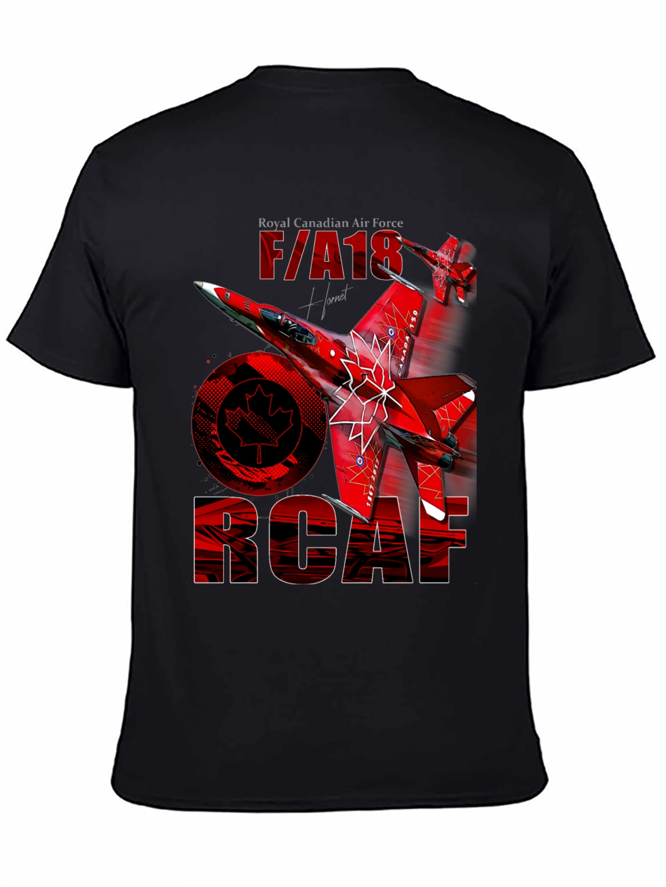 Royal Canadian Air Force F/A 18 T-Shirt
