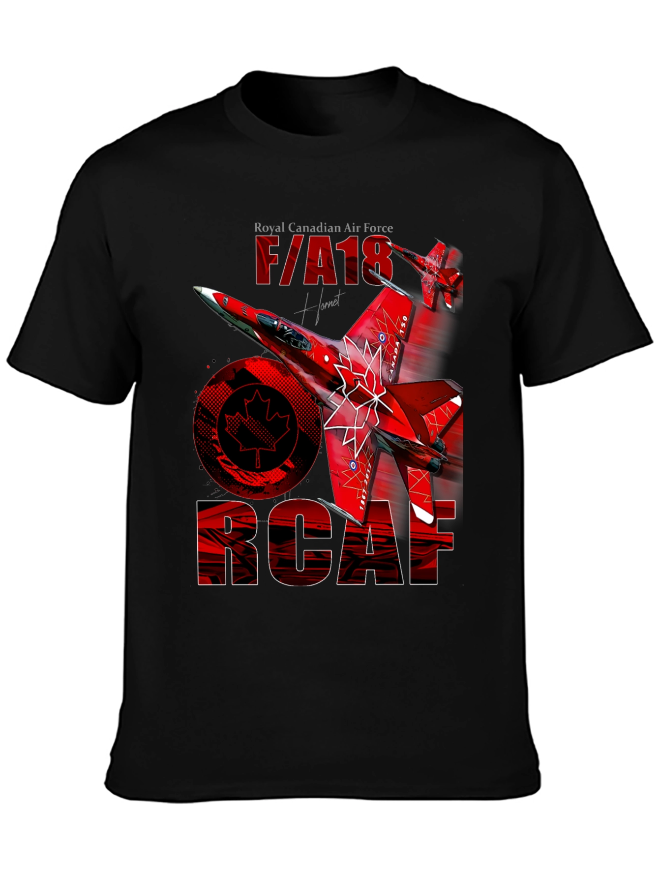 Royal Canadian Air Force F/A 18 T-Shirt