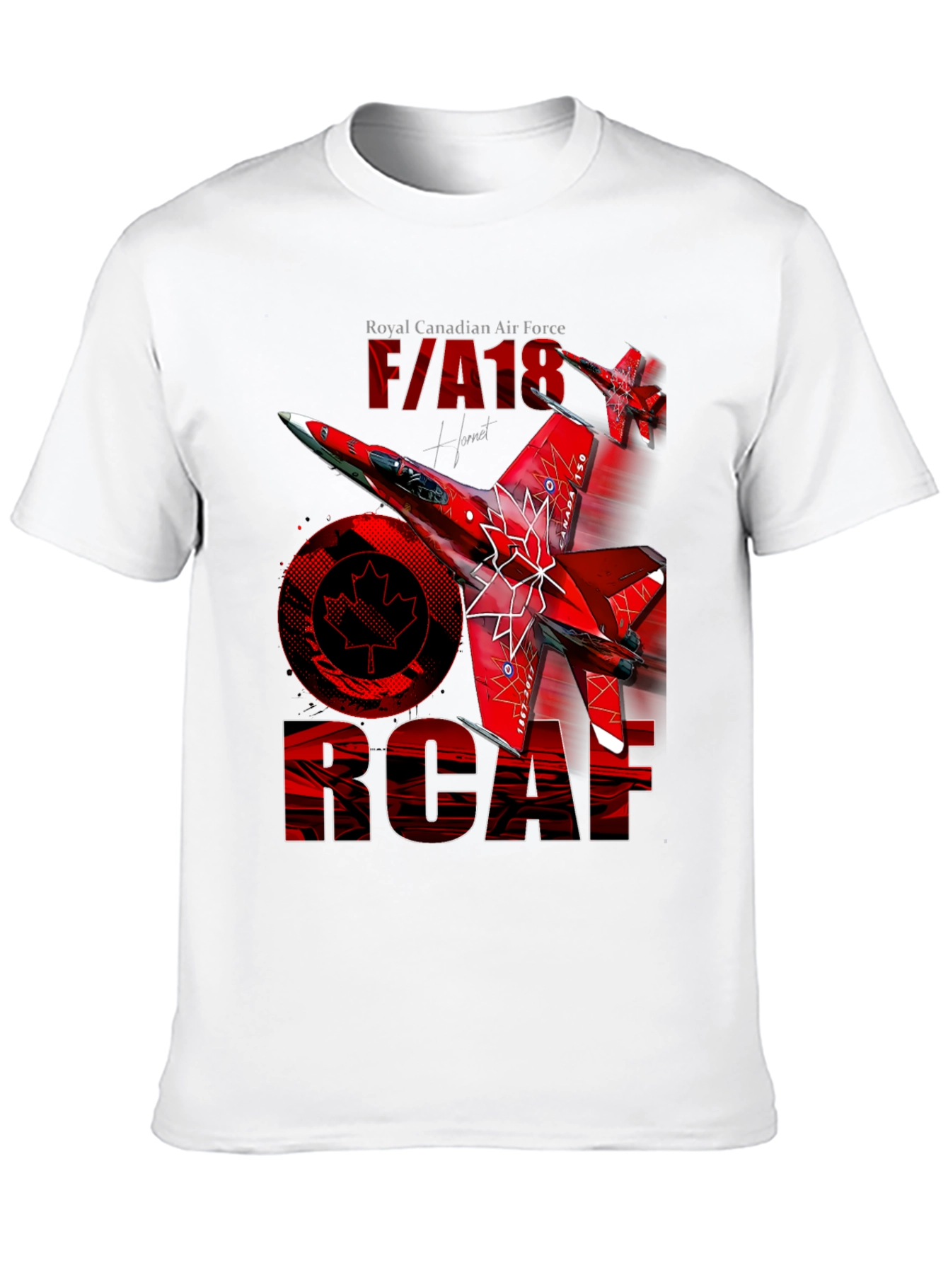 Royal Canadian Air Force F/A 18 T-Shirt