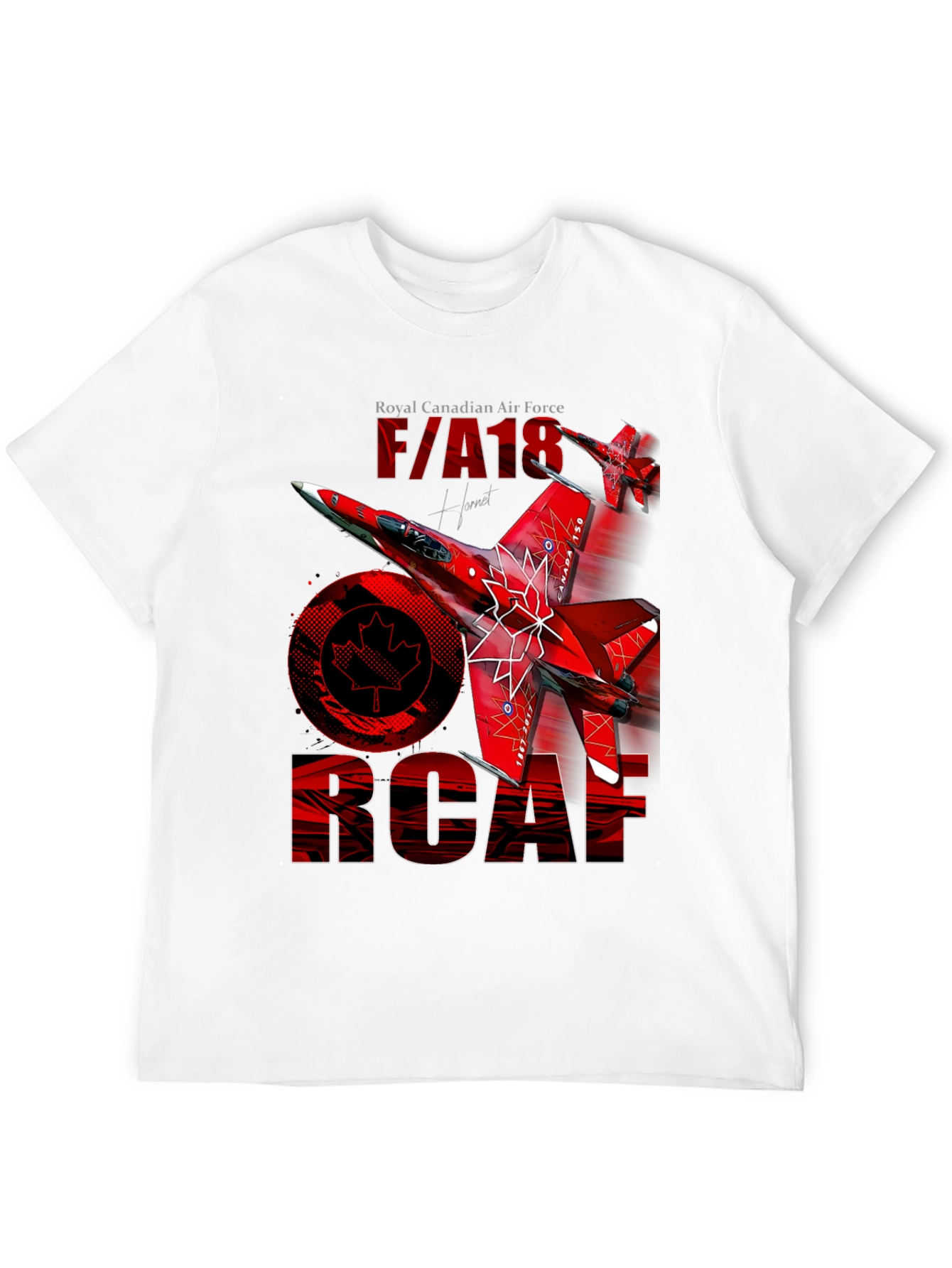 Royal Canadian Air Force F/A 18 T-Shirt