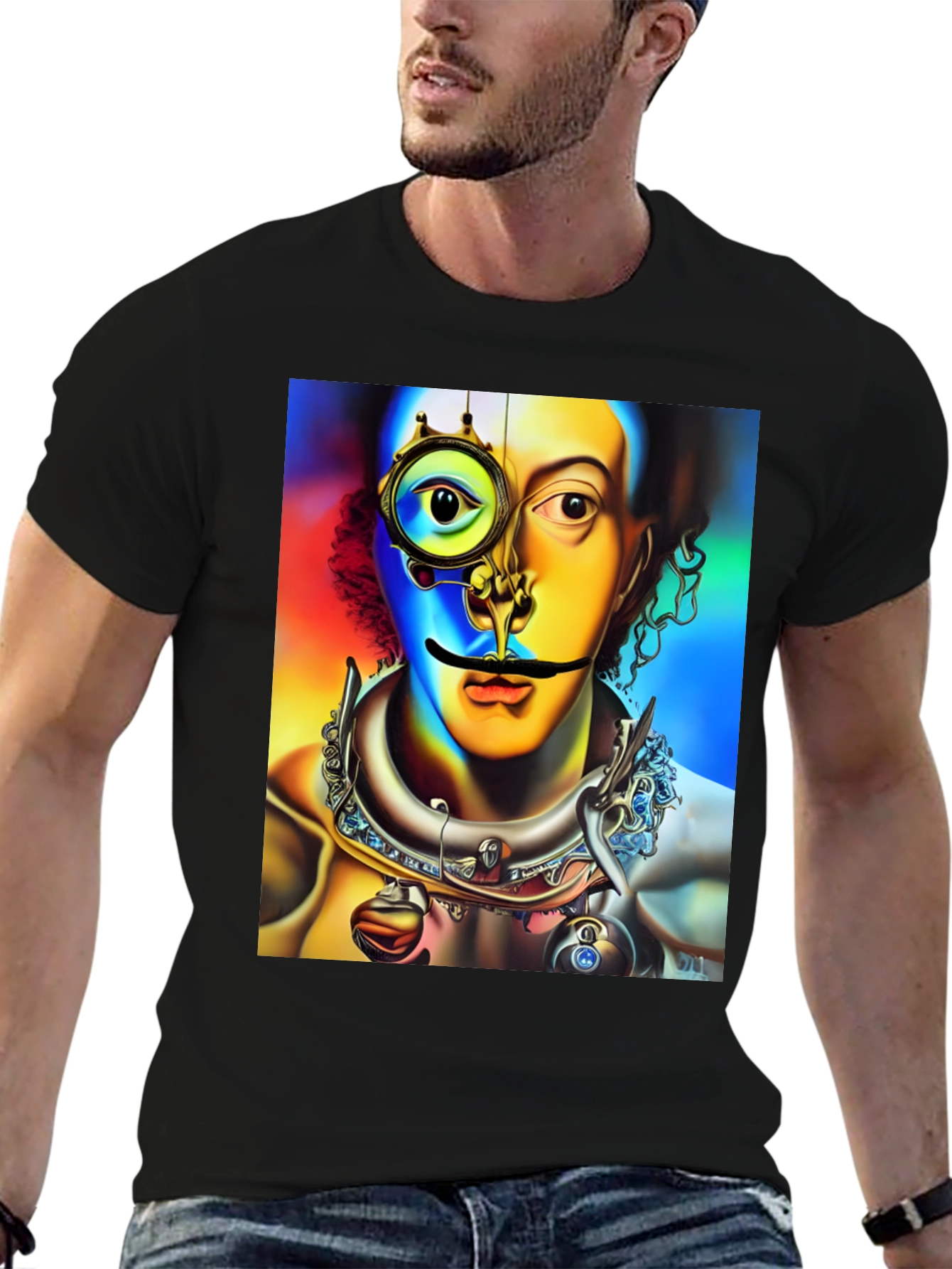 Salvador Dali Inspired Graphic Tee