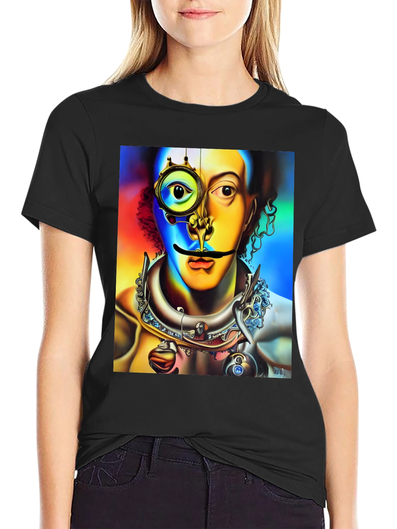 Salvador Dali Inspired Graphic Tee