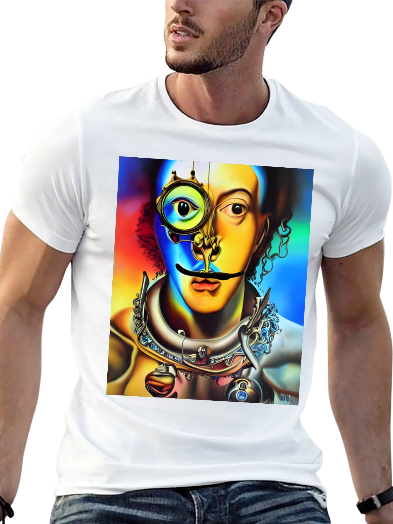 Salvador Dali Inspired Graphic Tee