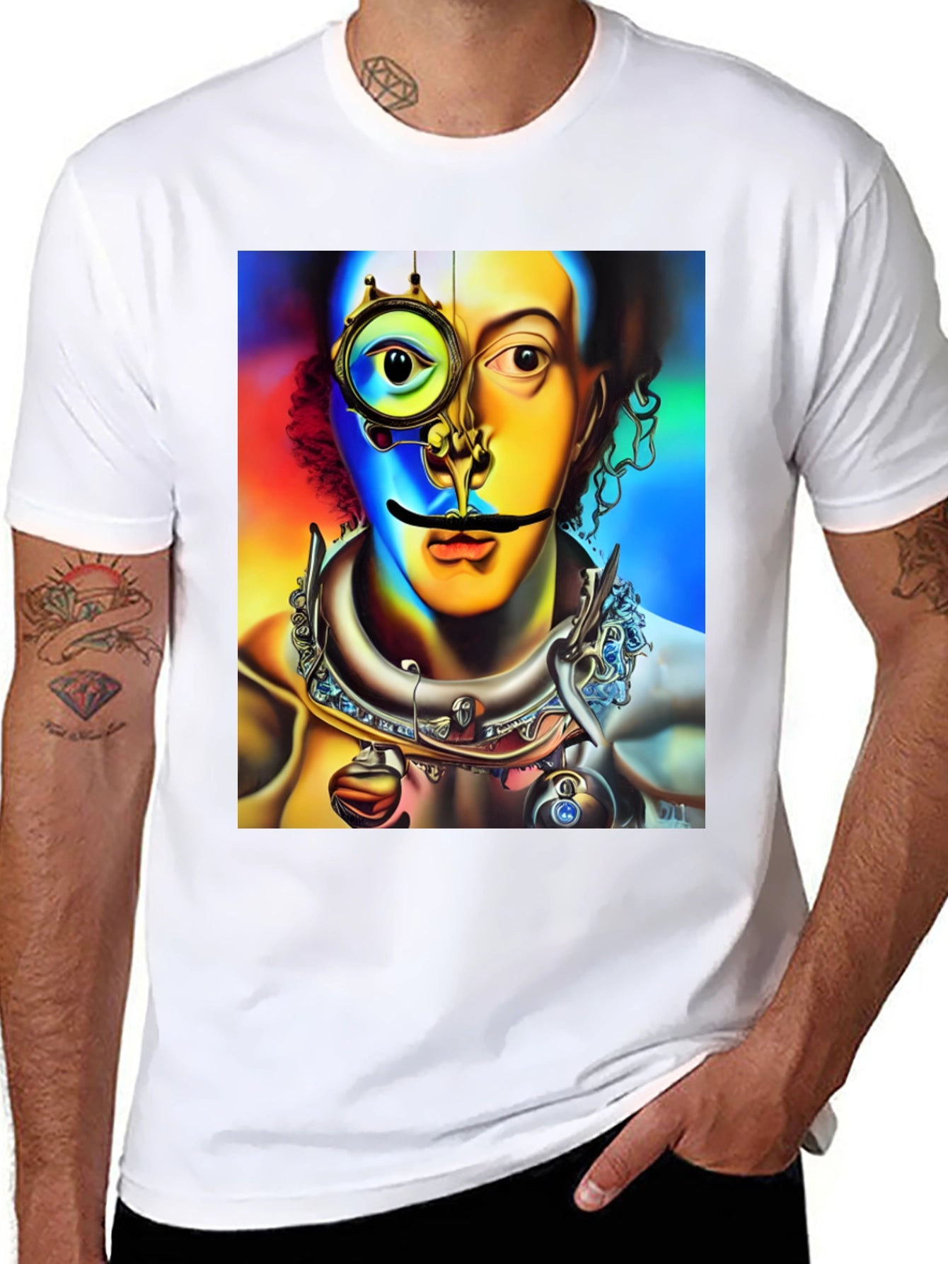 Salvador Dali Inspired Graphic Tee