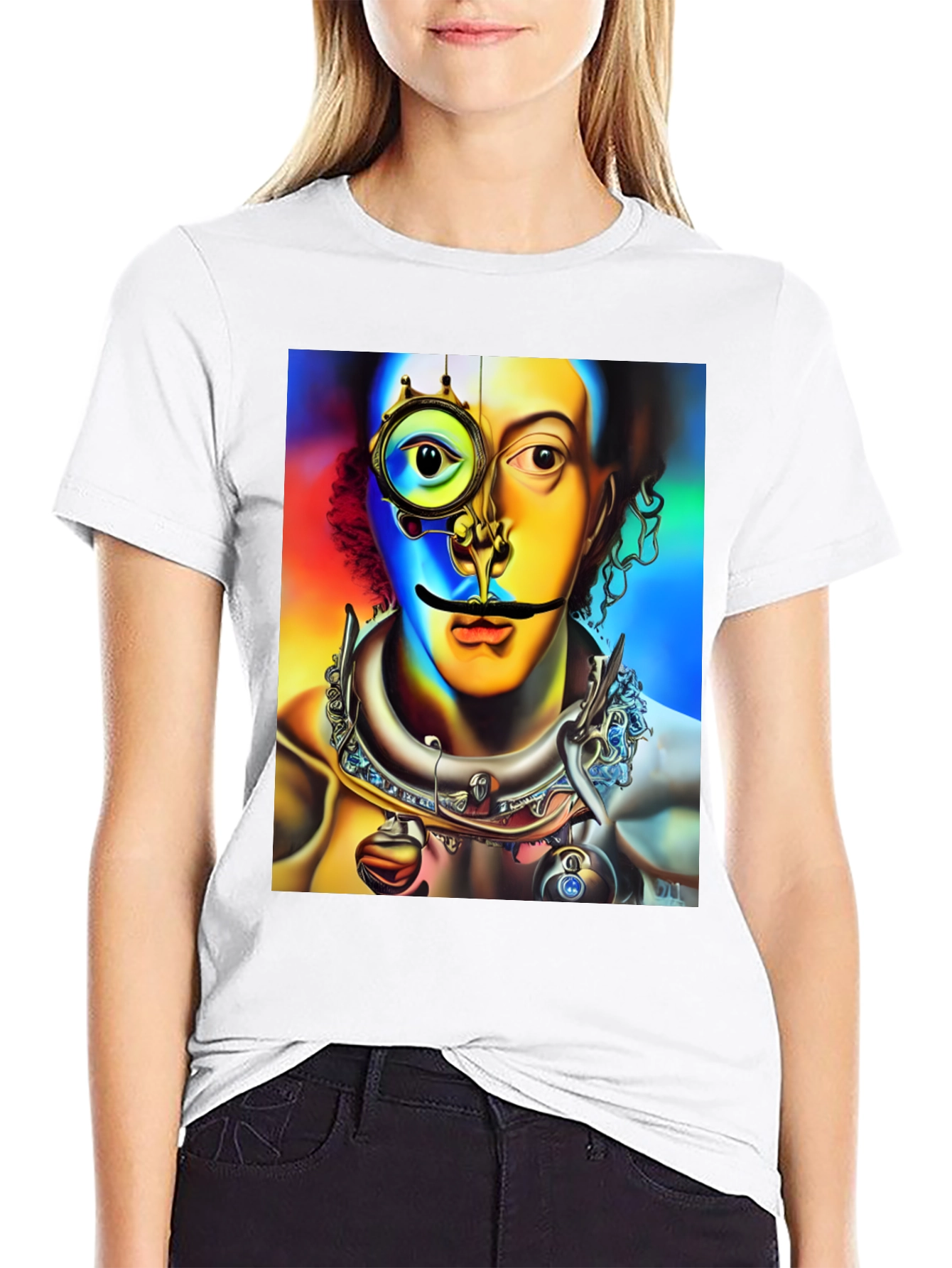 Salvador Dali Inspired Graphic Tee