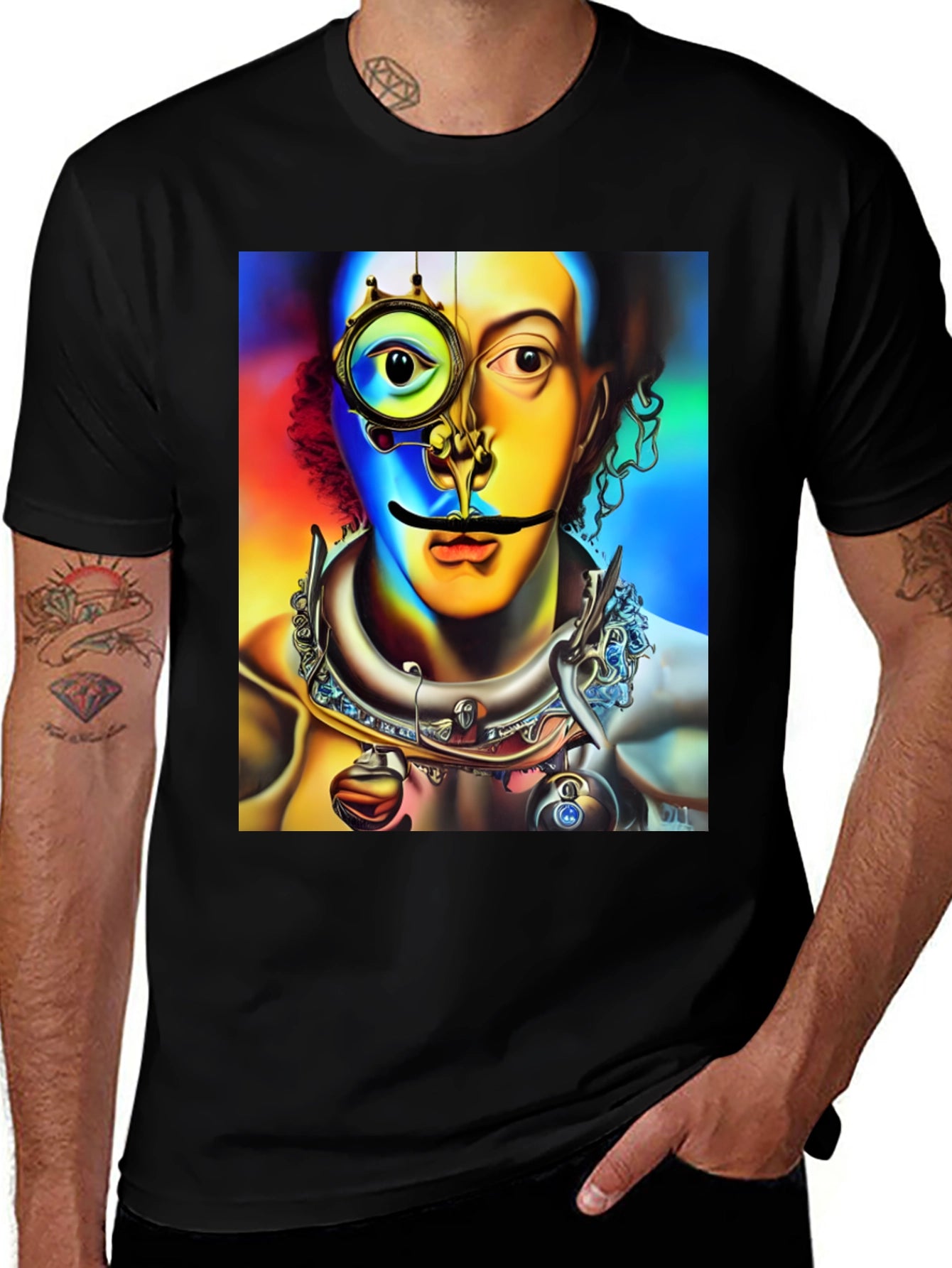 Salvador Dali Inspired Graphic Tee