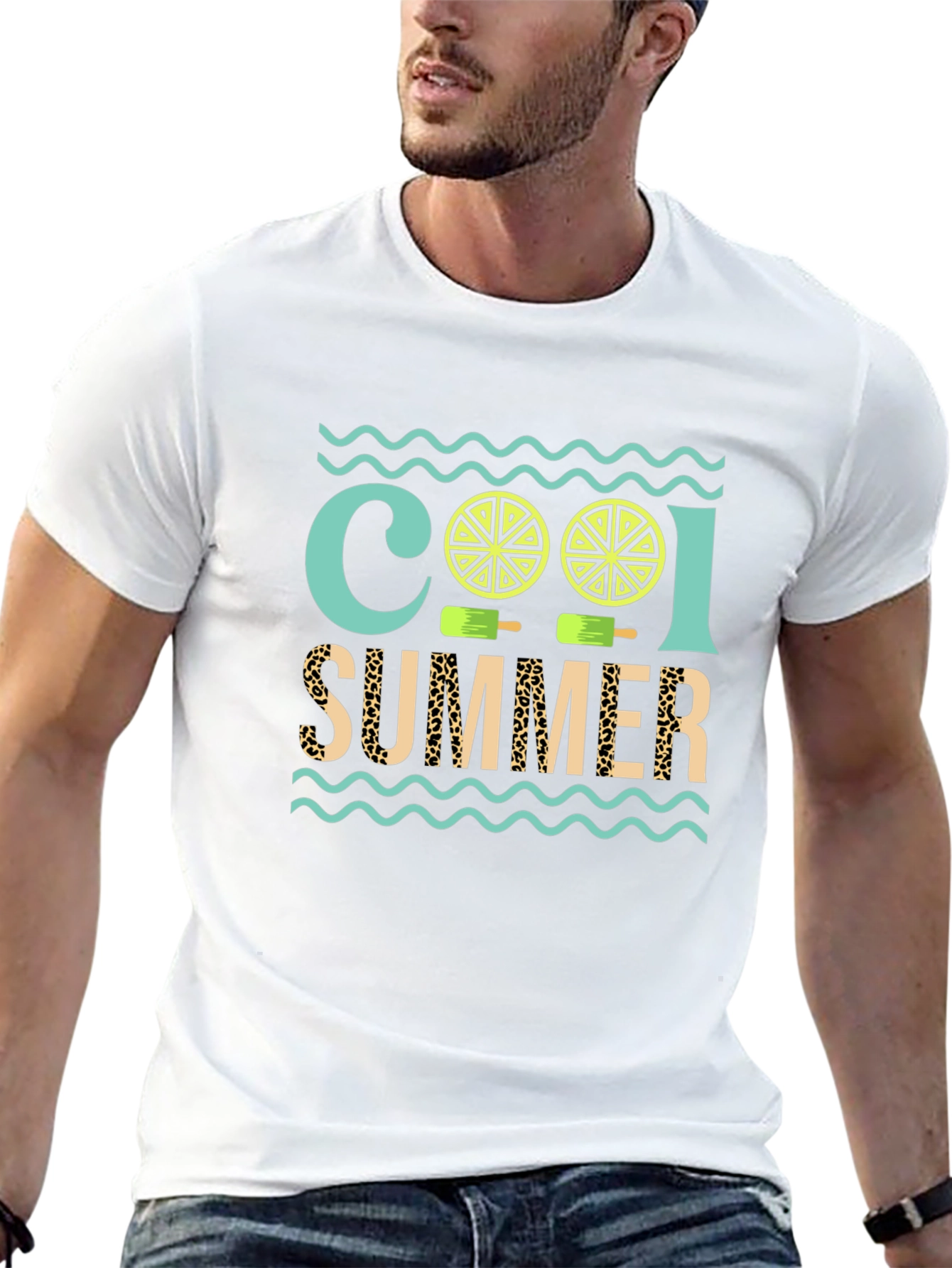 Cool Summer Graphic Tee - Trendy Unisex T-Shirt