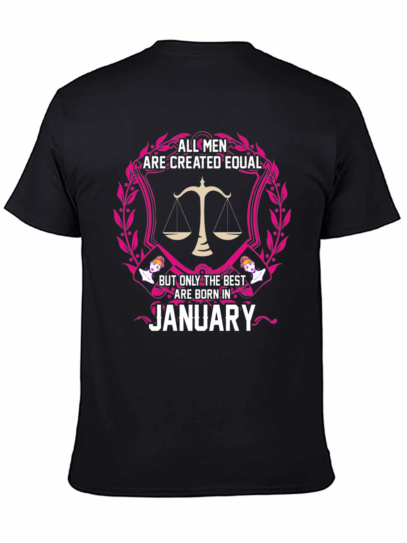 Mens Best are Born in January Graphic Tee