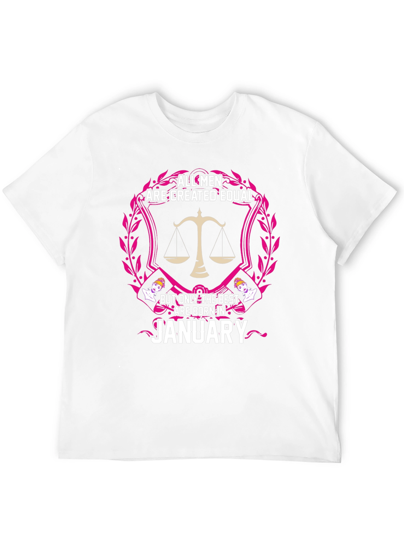 Mens Best are Born in January Graphic Tee