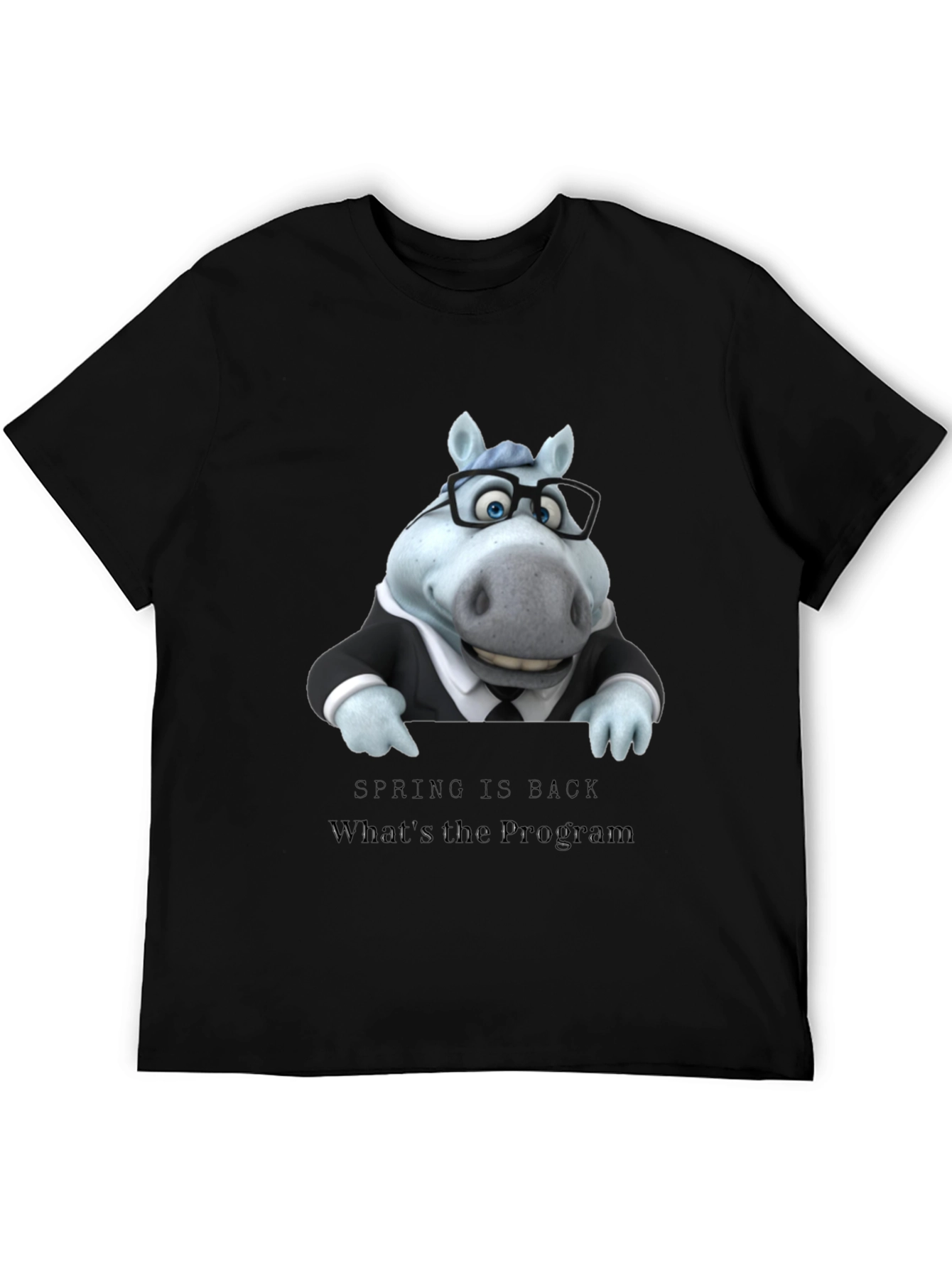 Funny Horse Spring T-Shirt
