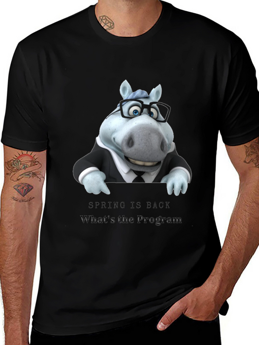 Funny Horse Spring T-Shirt