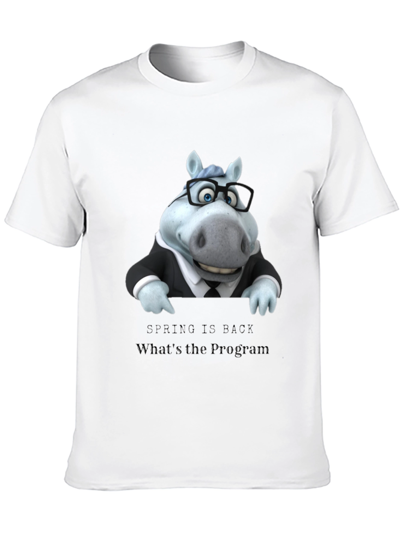 Funny Horse Spring T-Shirt