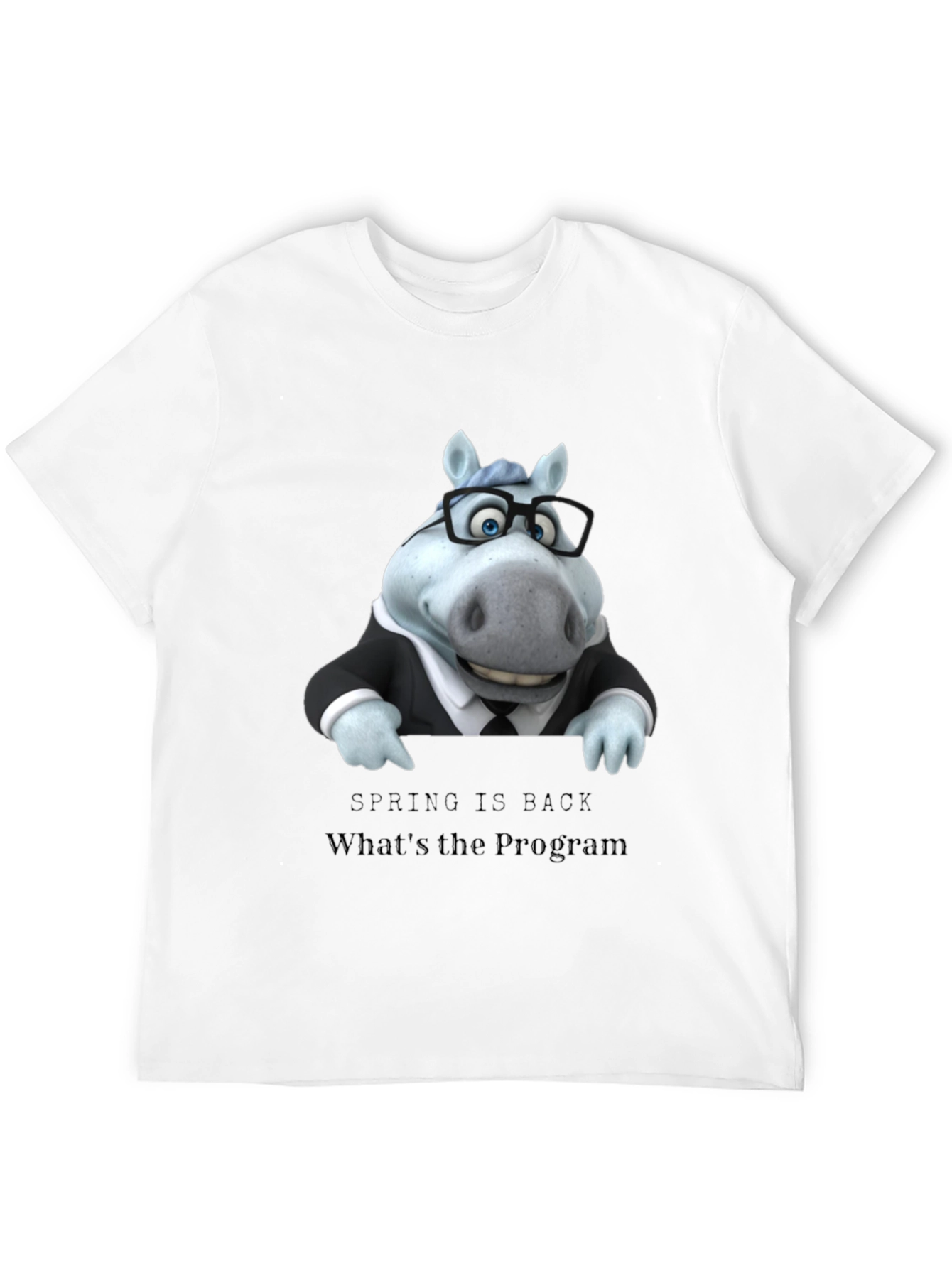 Funny Horse Spring T-Shirt