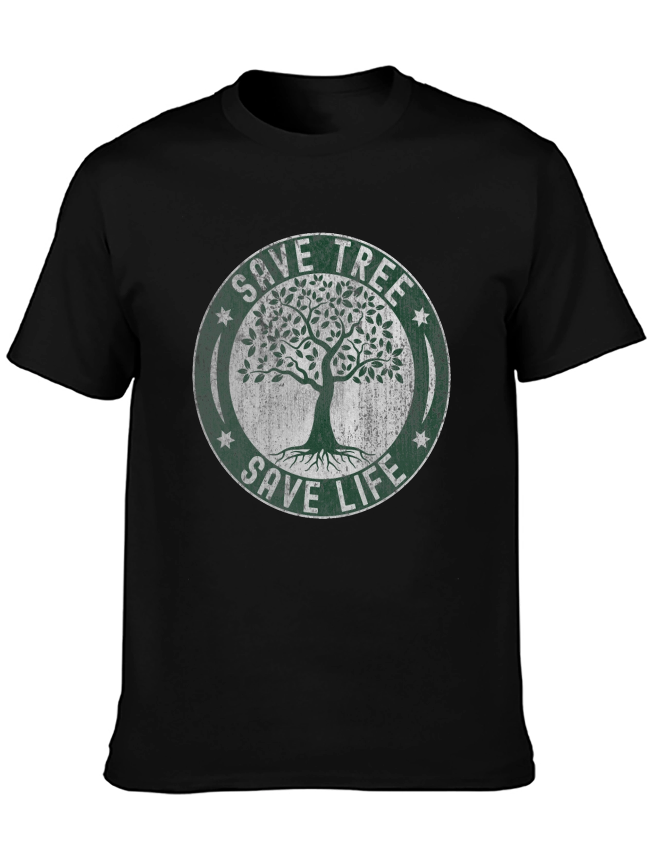 Save Tree Save Life Graphic Tee - Earth Friendly