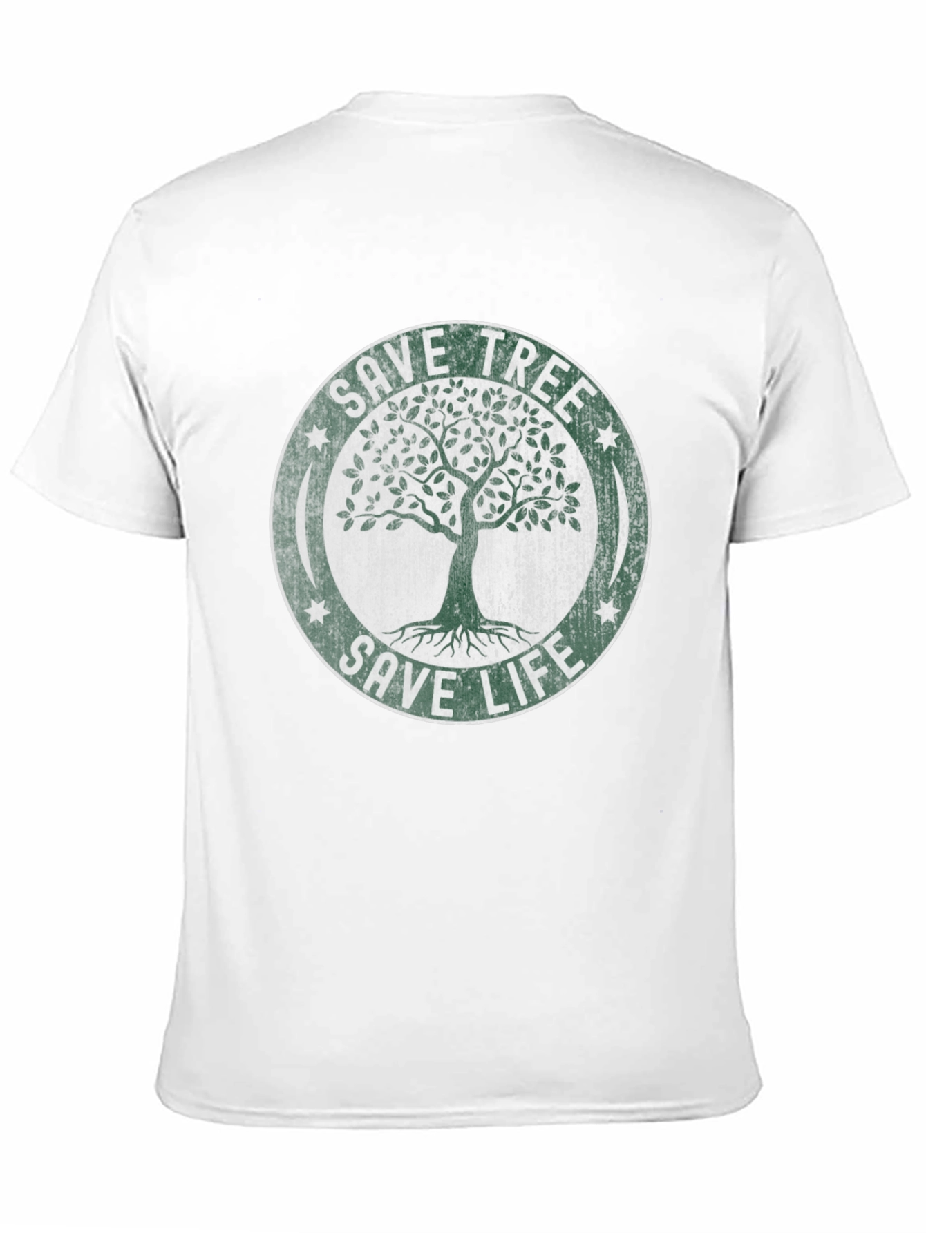 Save Tree Save Life Graphic Tee - Earth Friendly