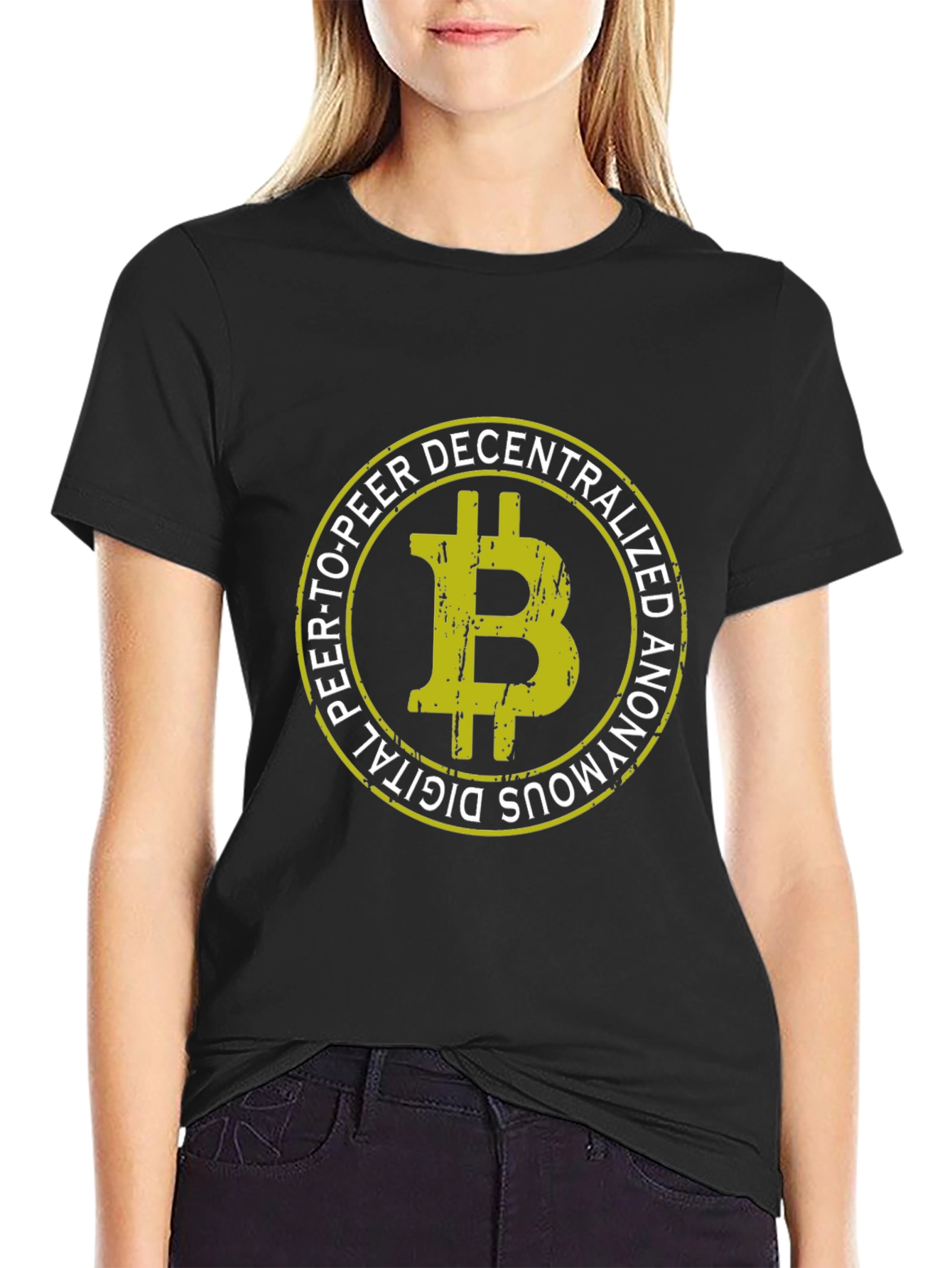 Bitcoin Decentralized T-Shirt - Crypto Fashion