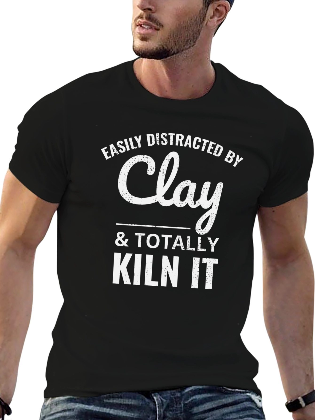 Easily Distracted By Clay & Totally Kiln It T-Shirt