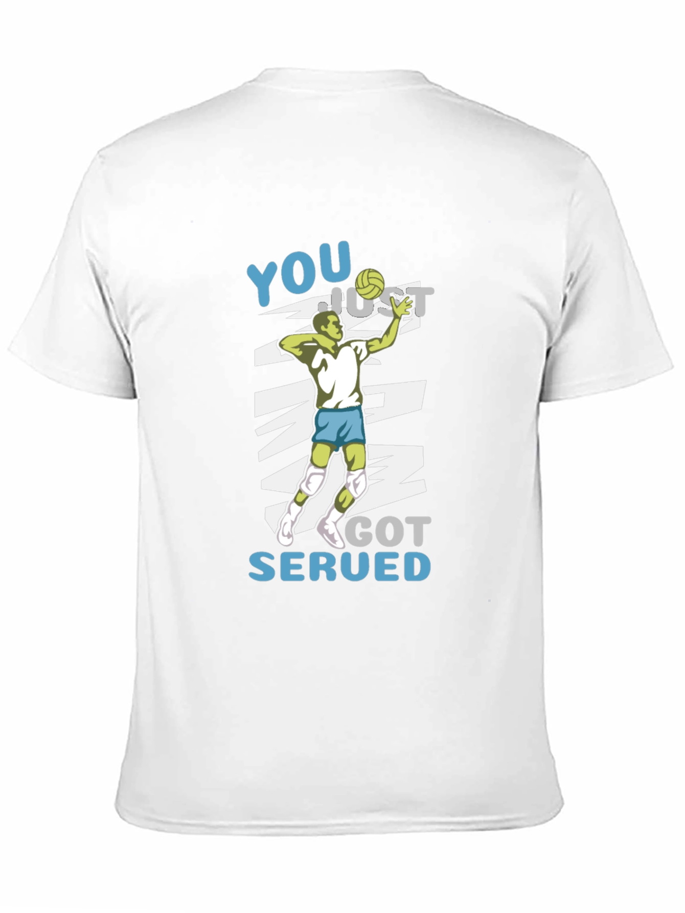 Volleyball Graphic T-Shirt - You Just Got Served