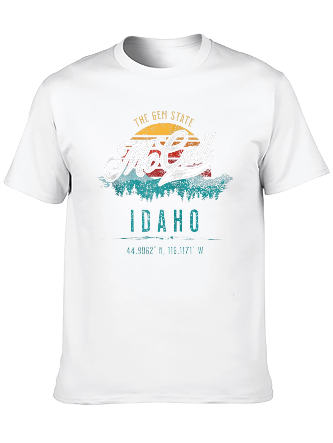McCall Idaho Gem State Graphic T-Shirt