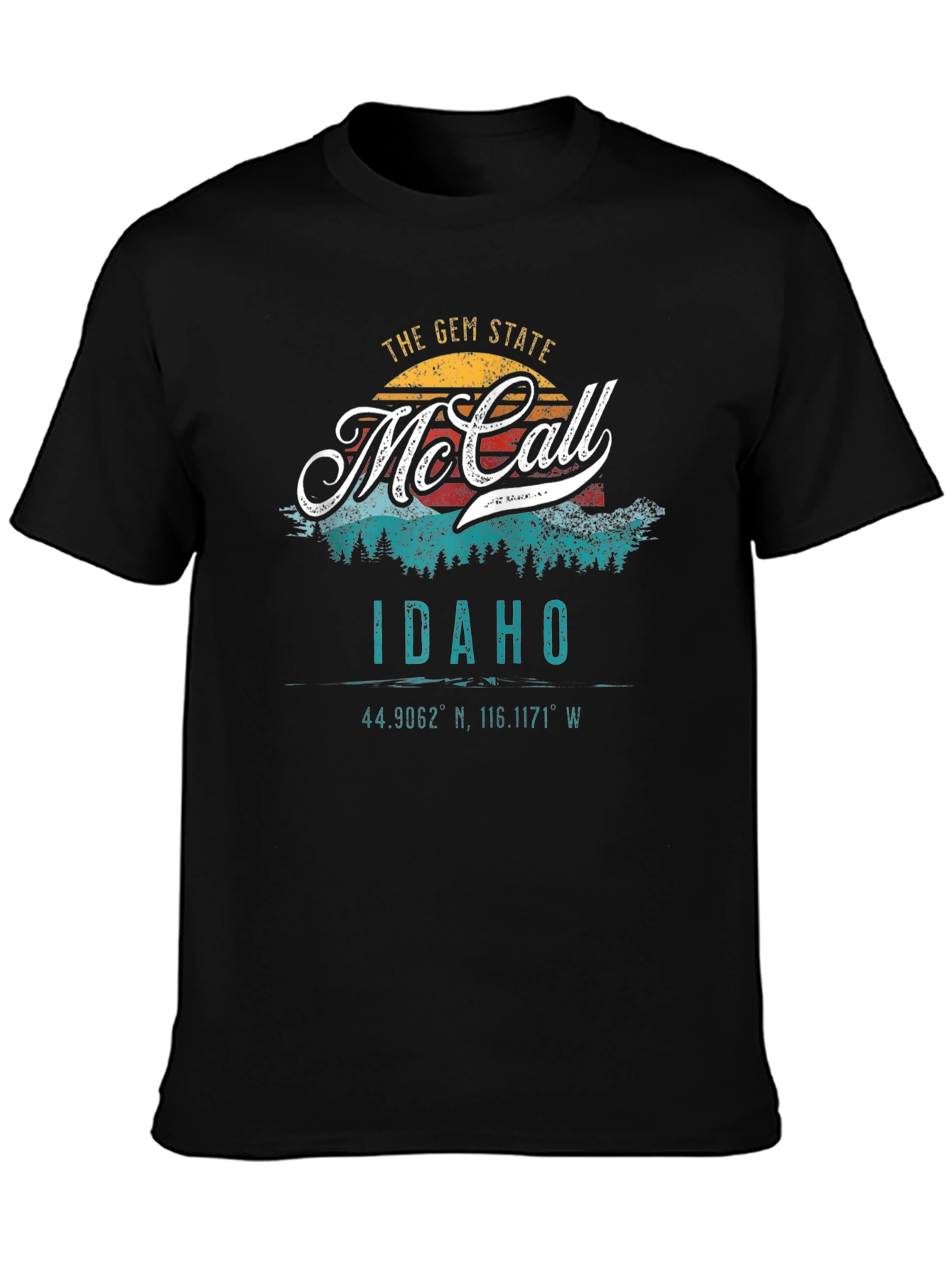 McCall Idaho Gem State Graphic T-Shirt