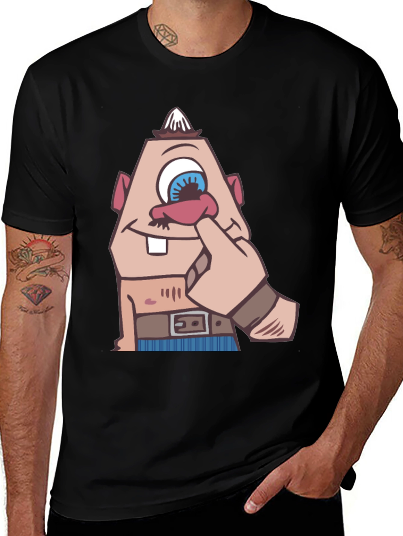 Funny Cartoon Character T-Shirt