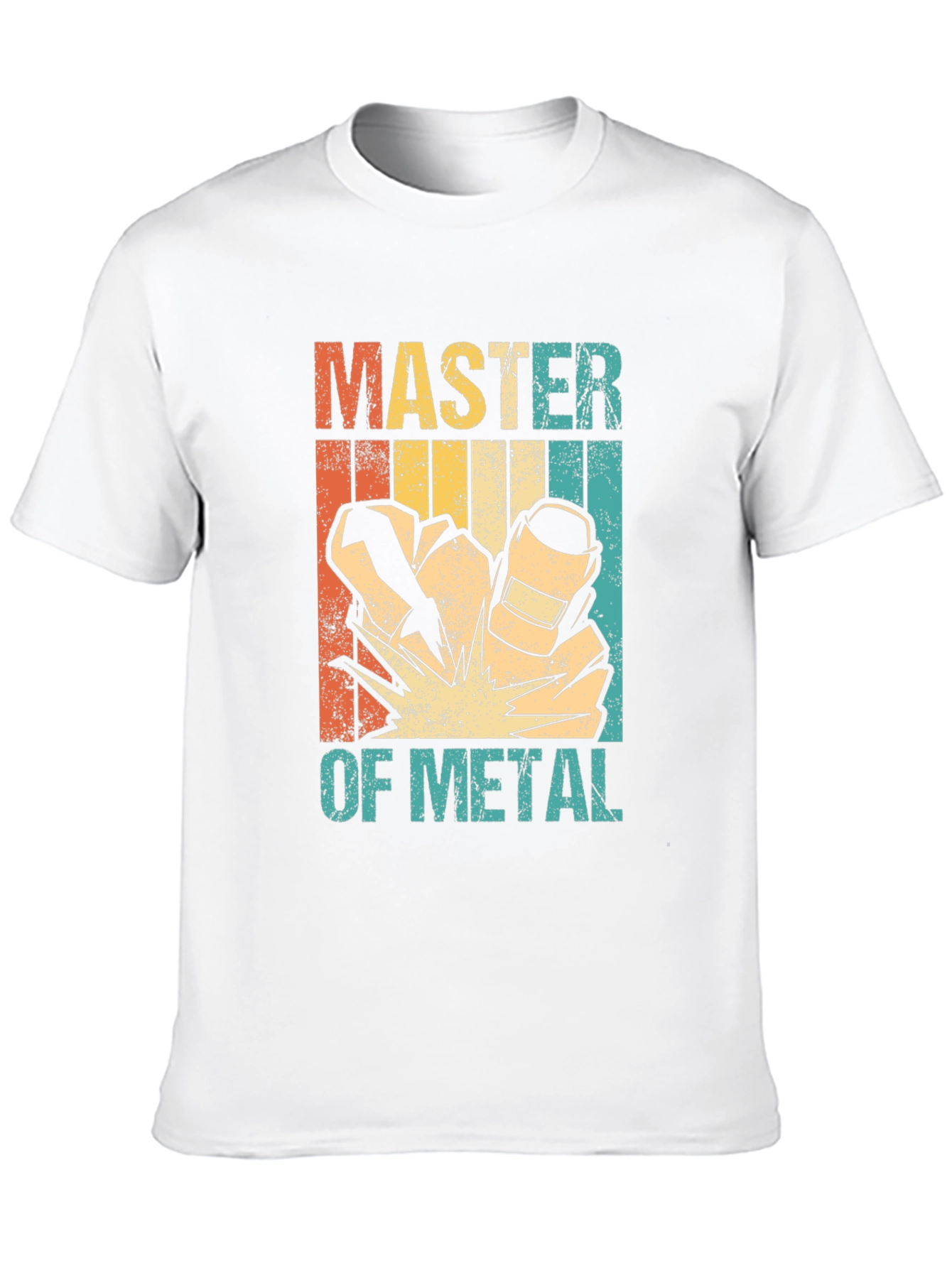 Master of Metal Welding T-Shirt - Retro Design