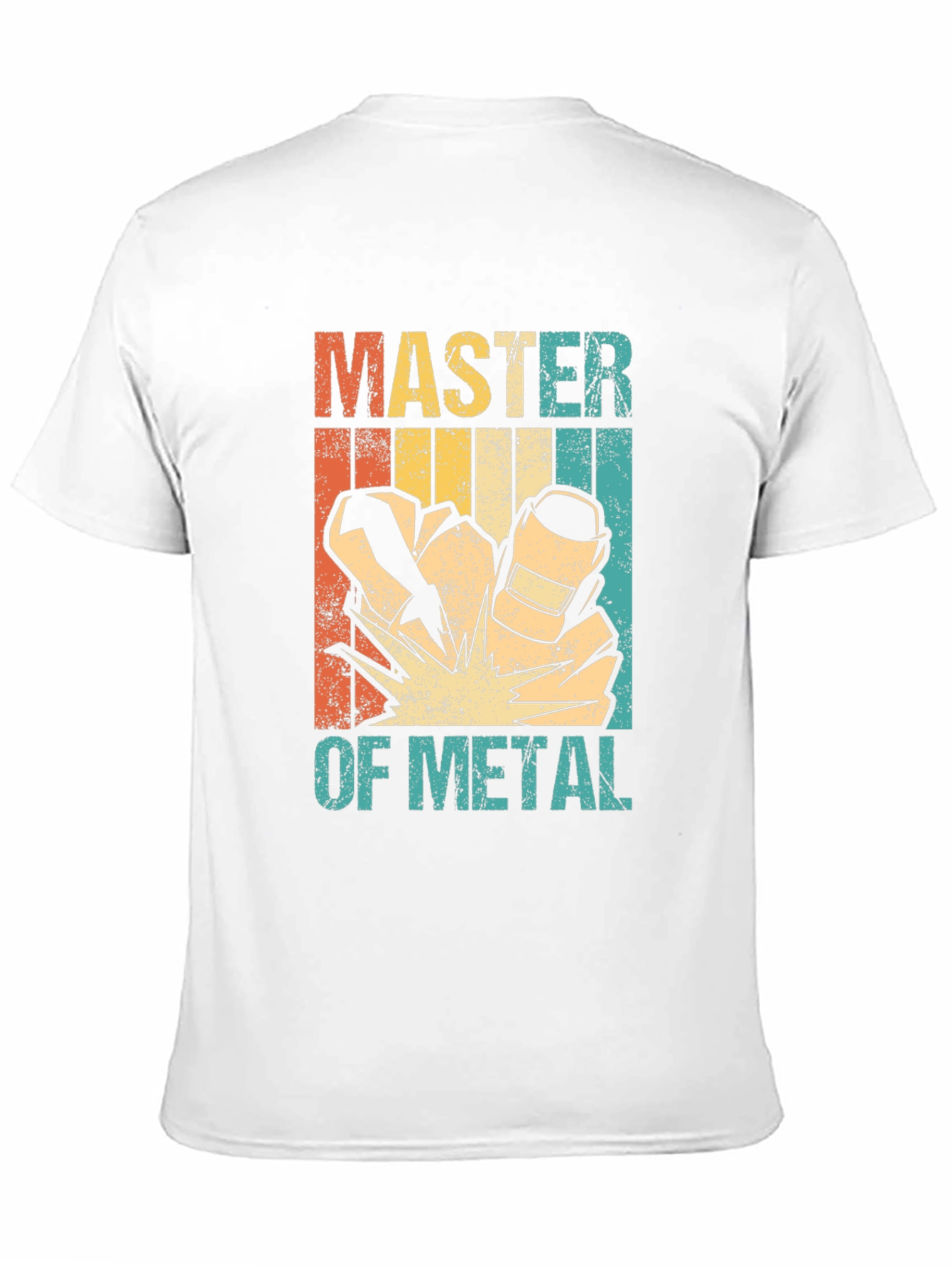 Master of Metal Welding T-Shirt - Retro Design