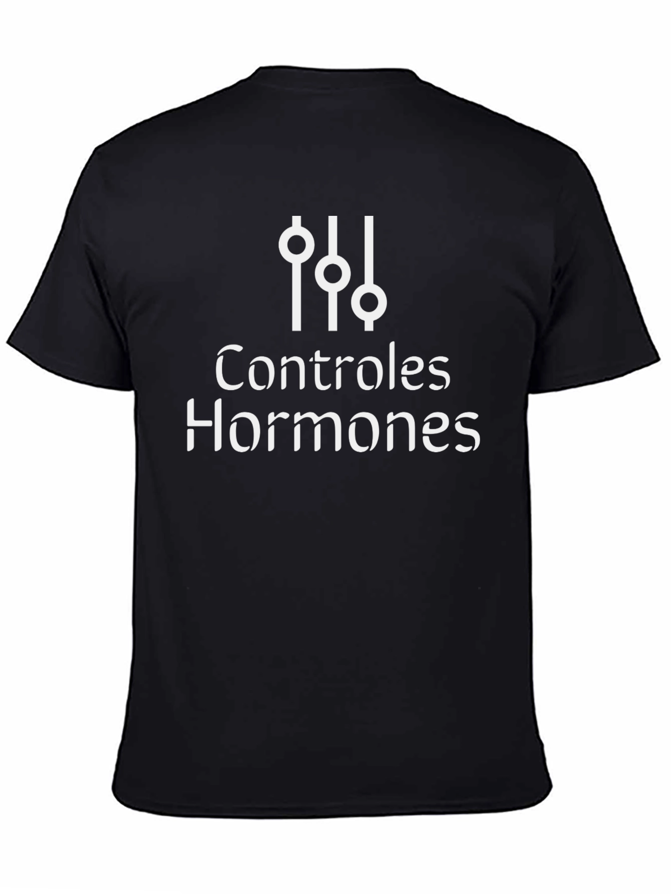 Hormone Control T-Shirt - Black Graphic Tee