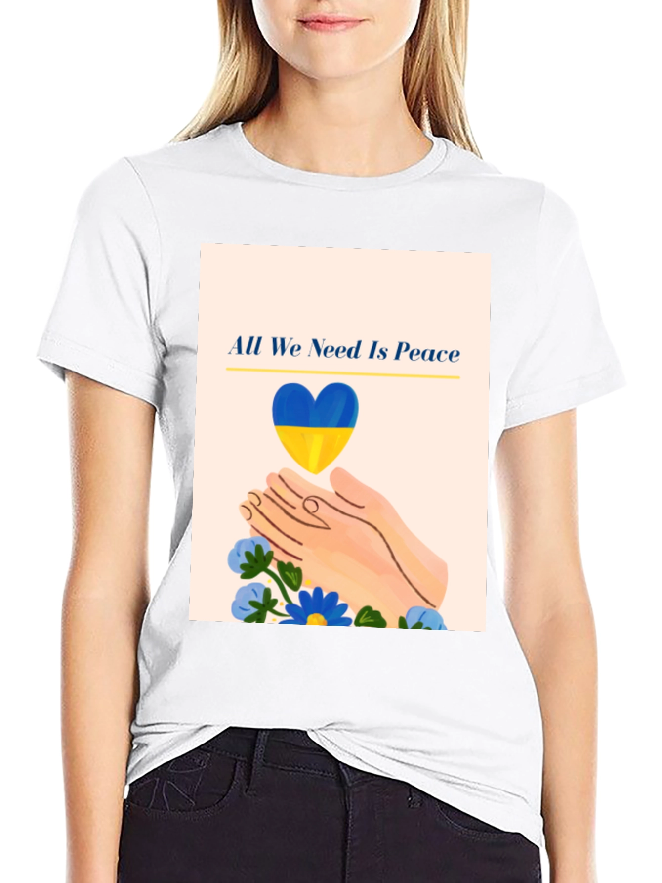 All We Need is Peace T-Shirt - Ukraine
