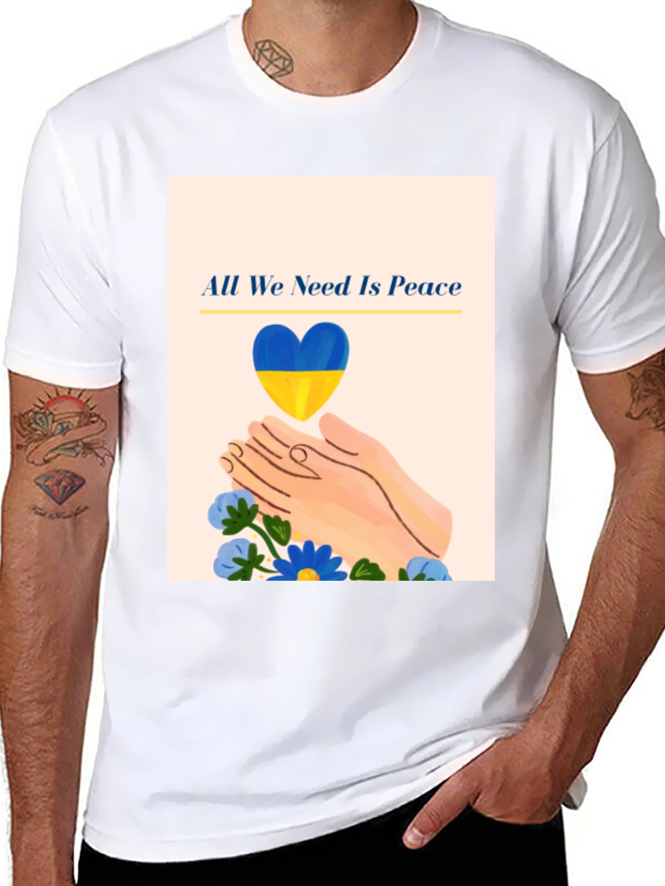 All We Need is Peace T-Shirt - Ukraine