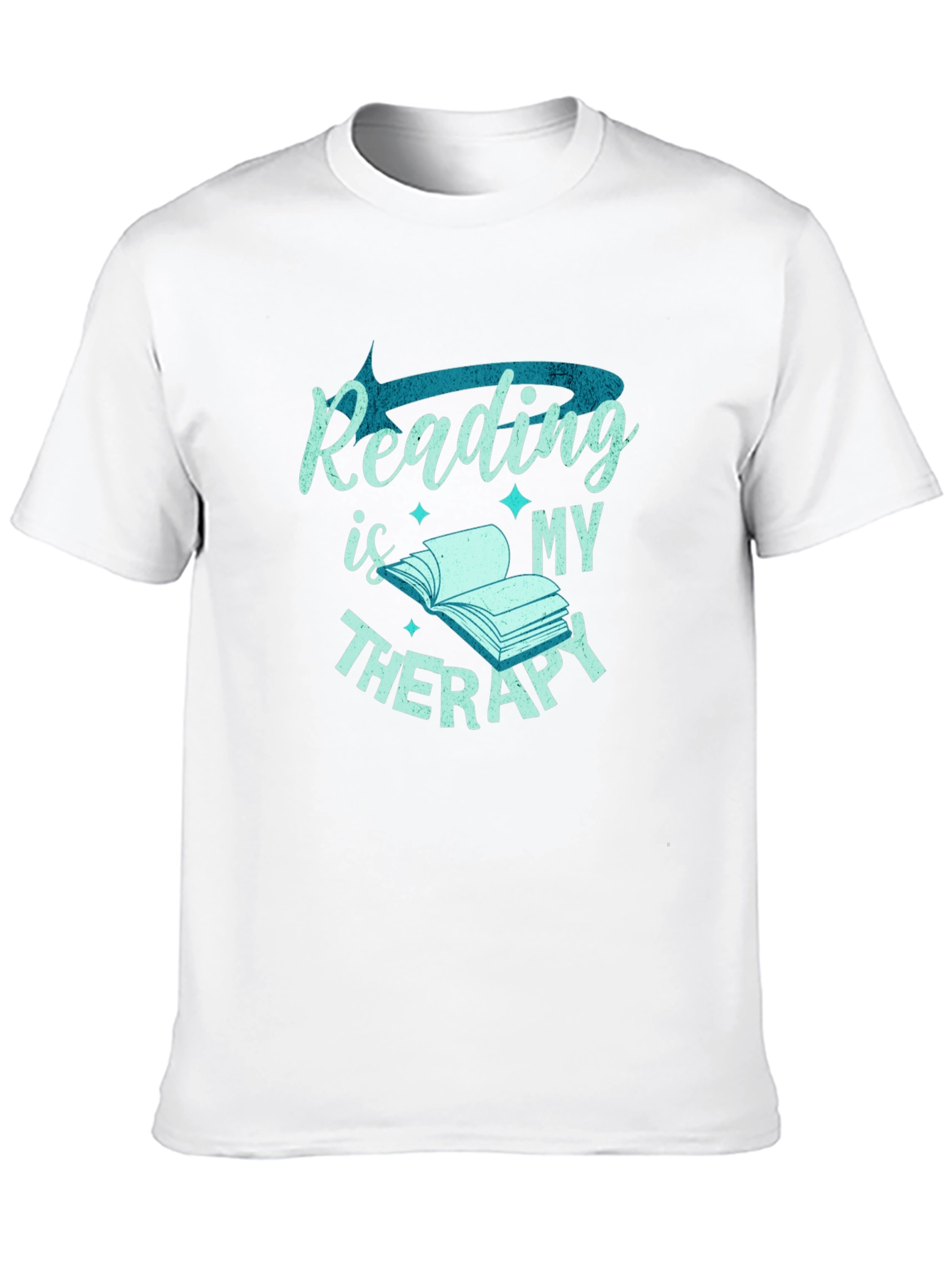Reading is My Therapy Graphic Tee