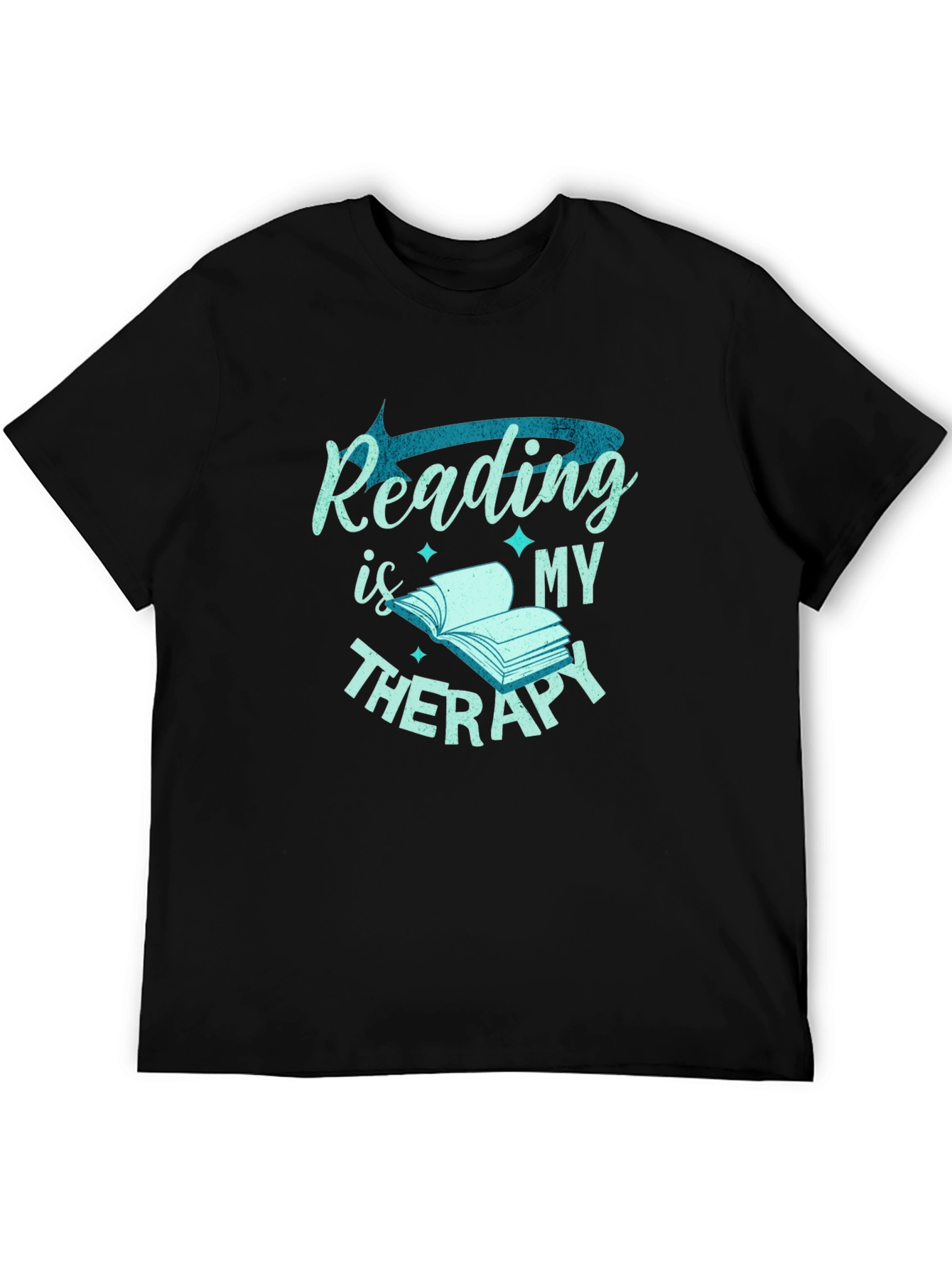 Reading is My Therapy Graphic Tee
