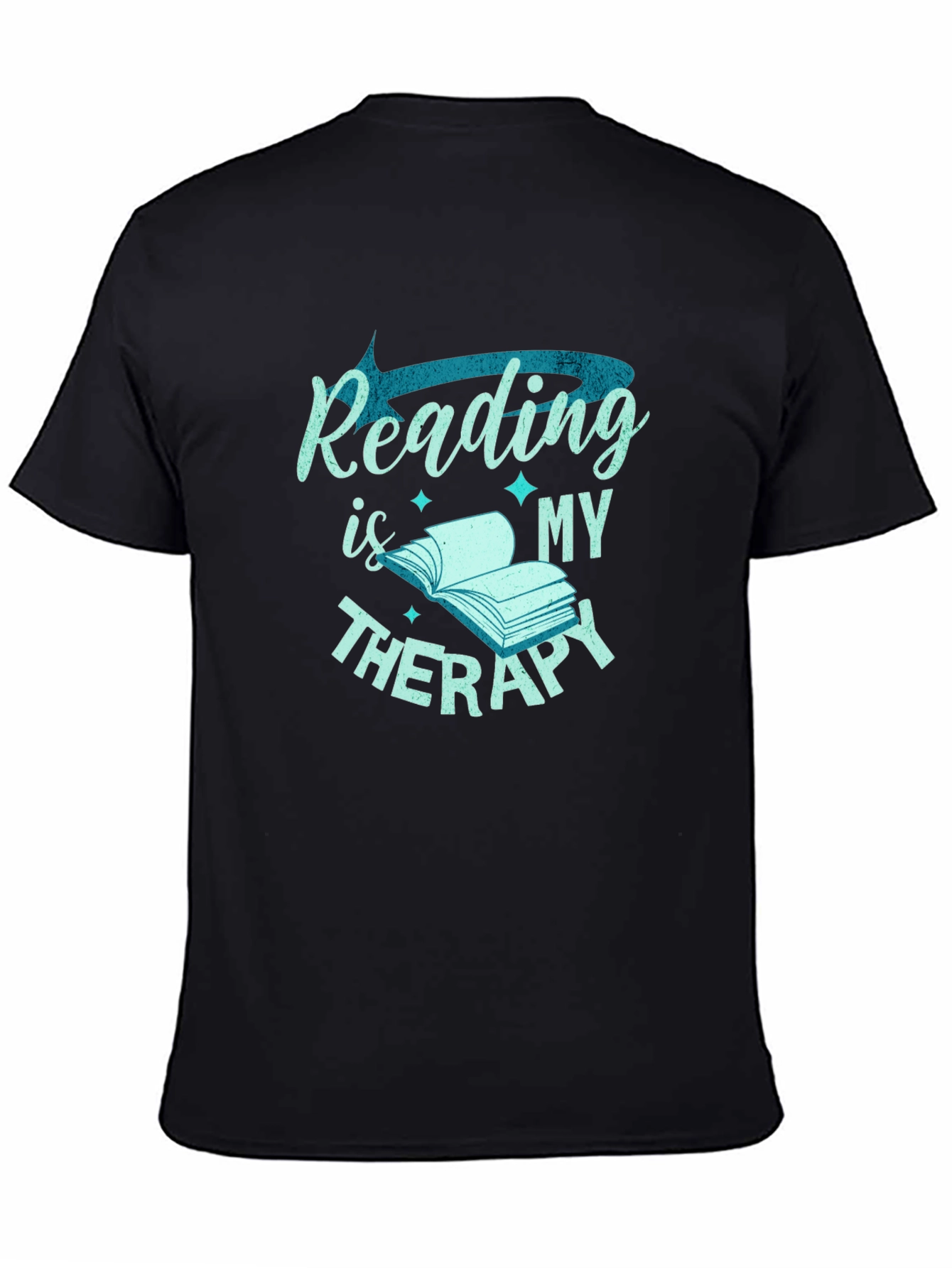 Reading is My Therapy Graphic Tee